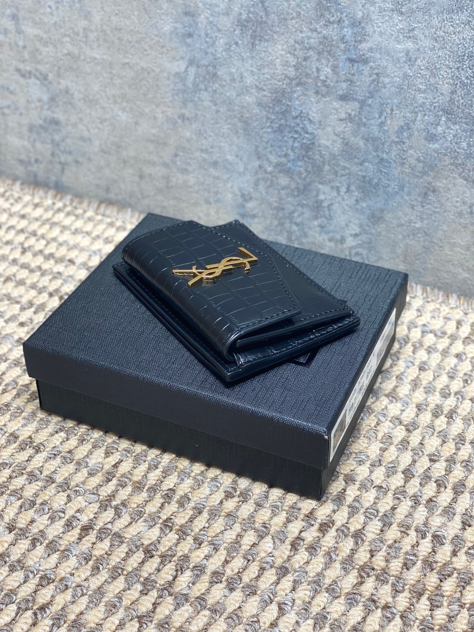 YSL Style Leather Card Holder Bags detail image 5 from source 770808