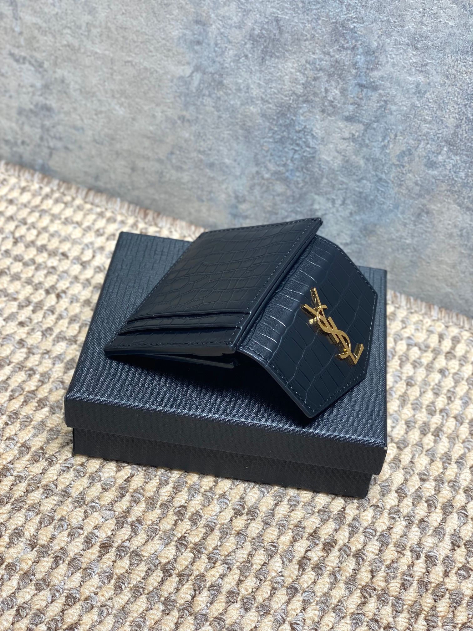 YSL Style Leather Card Holder Bags detail image 7 from source 770808