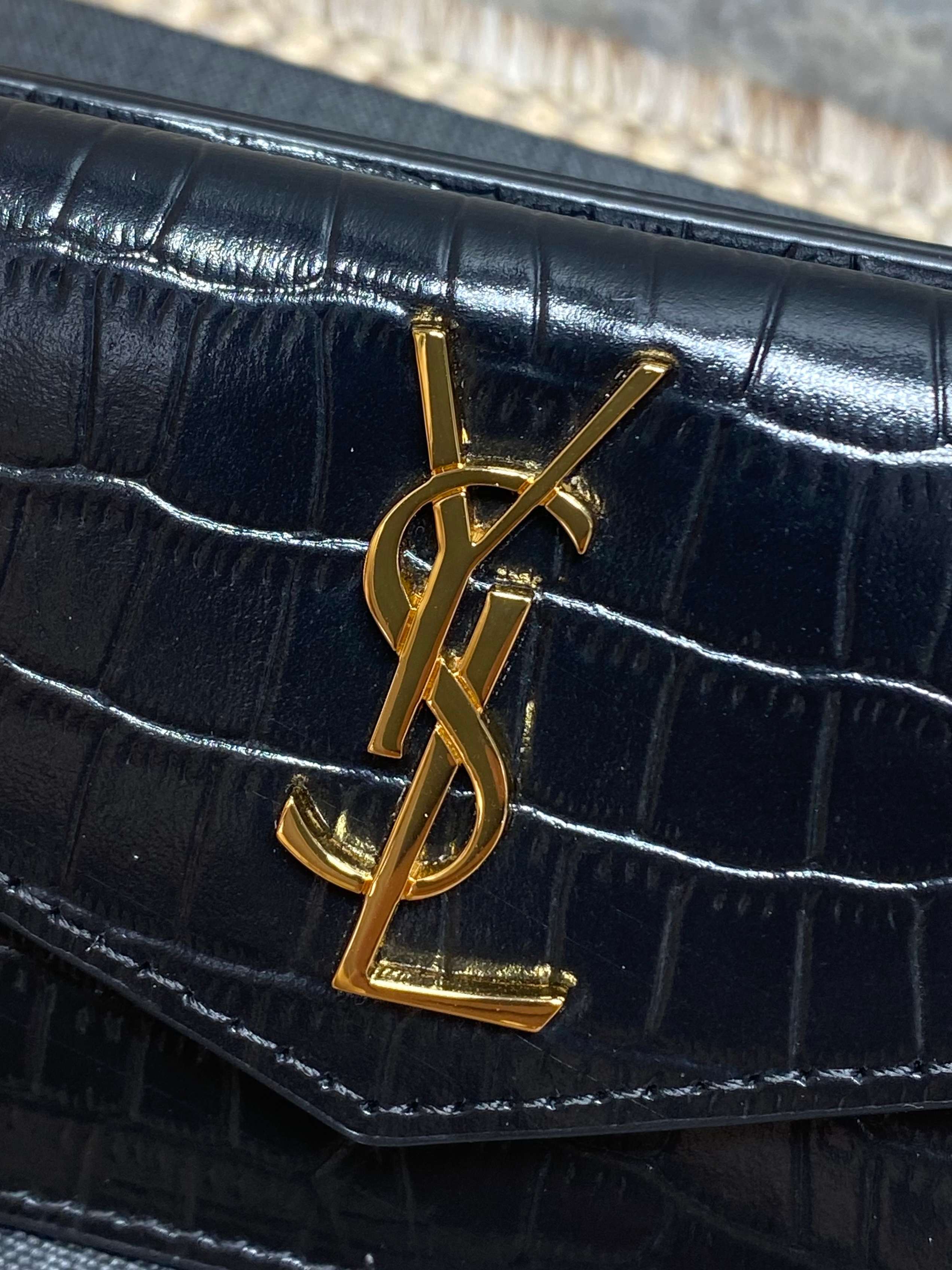YSL Style Leather Card Holder Bags detail image 8 from source 770808