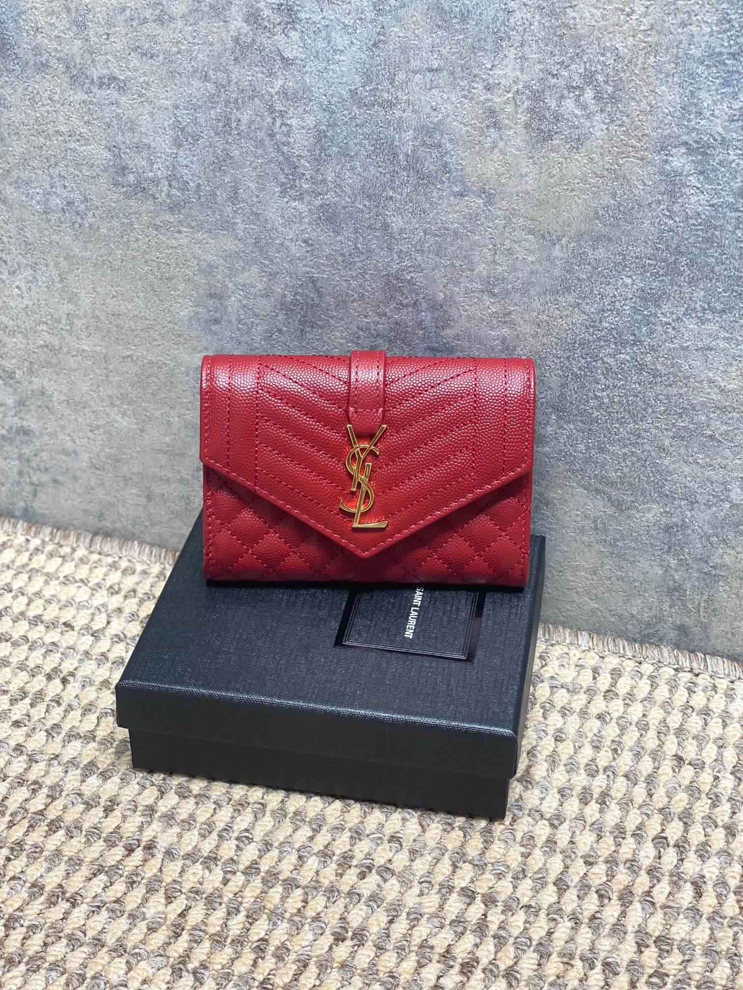 YSL Style Leather Card Holder Bags detail image 1 from source 770809