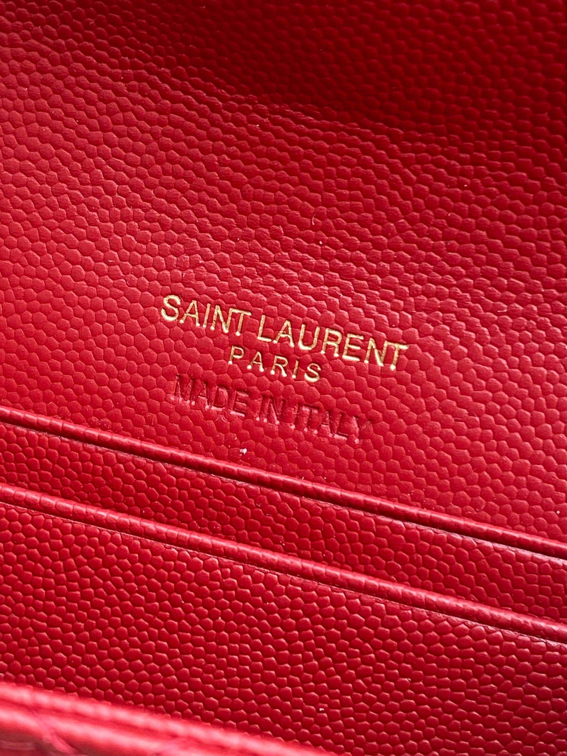 YSL Style Leather Card Holder Bags detail image 8 from source 770809