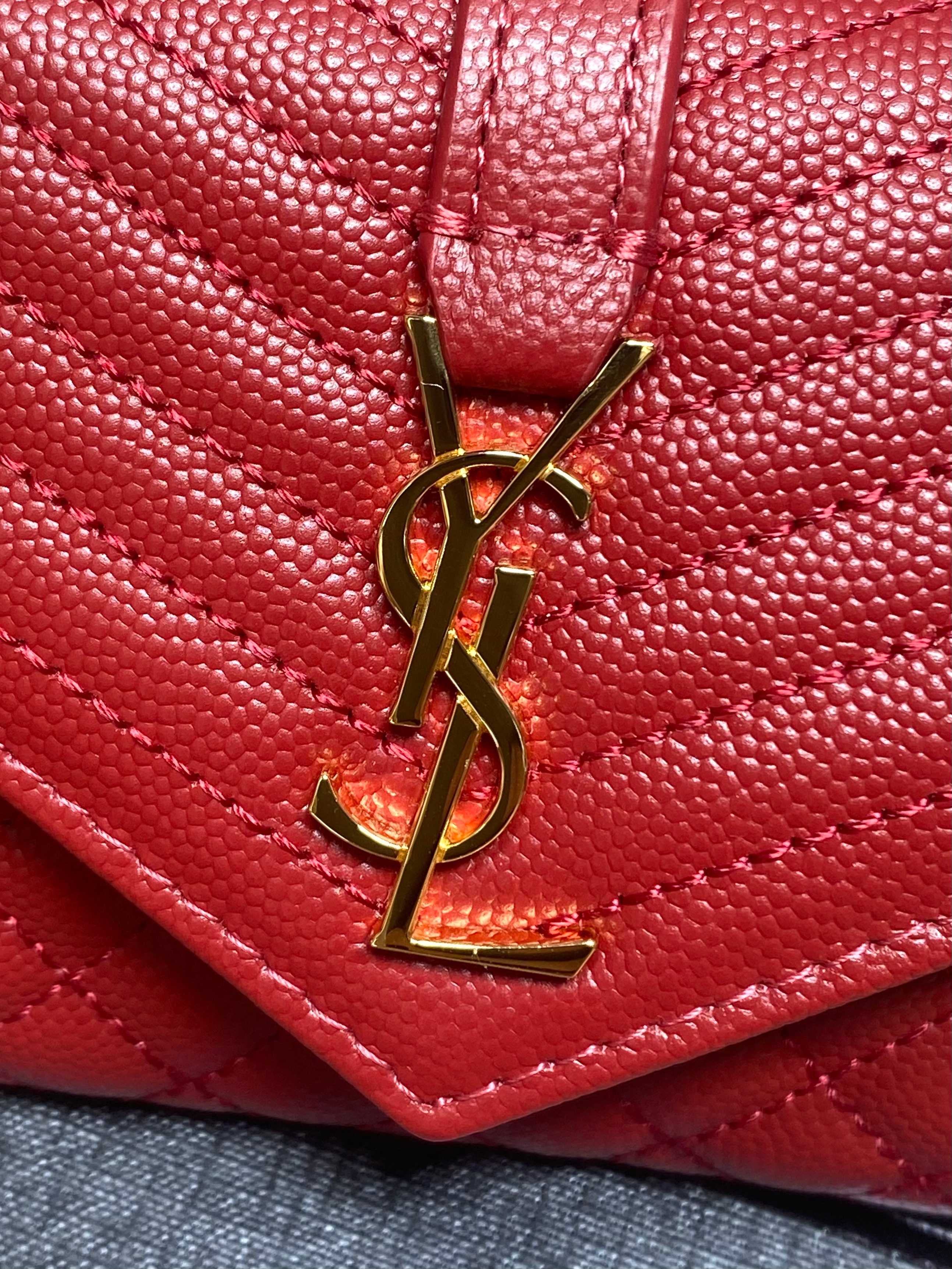 YSL Style Leather Card Holder Bags detail image 7 from source 770809