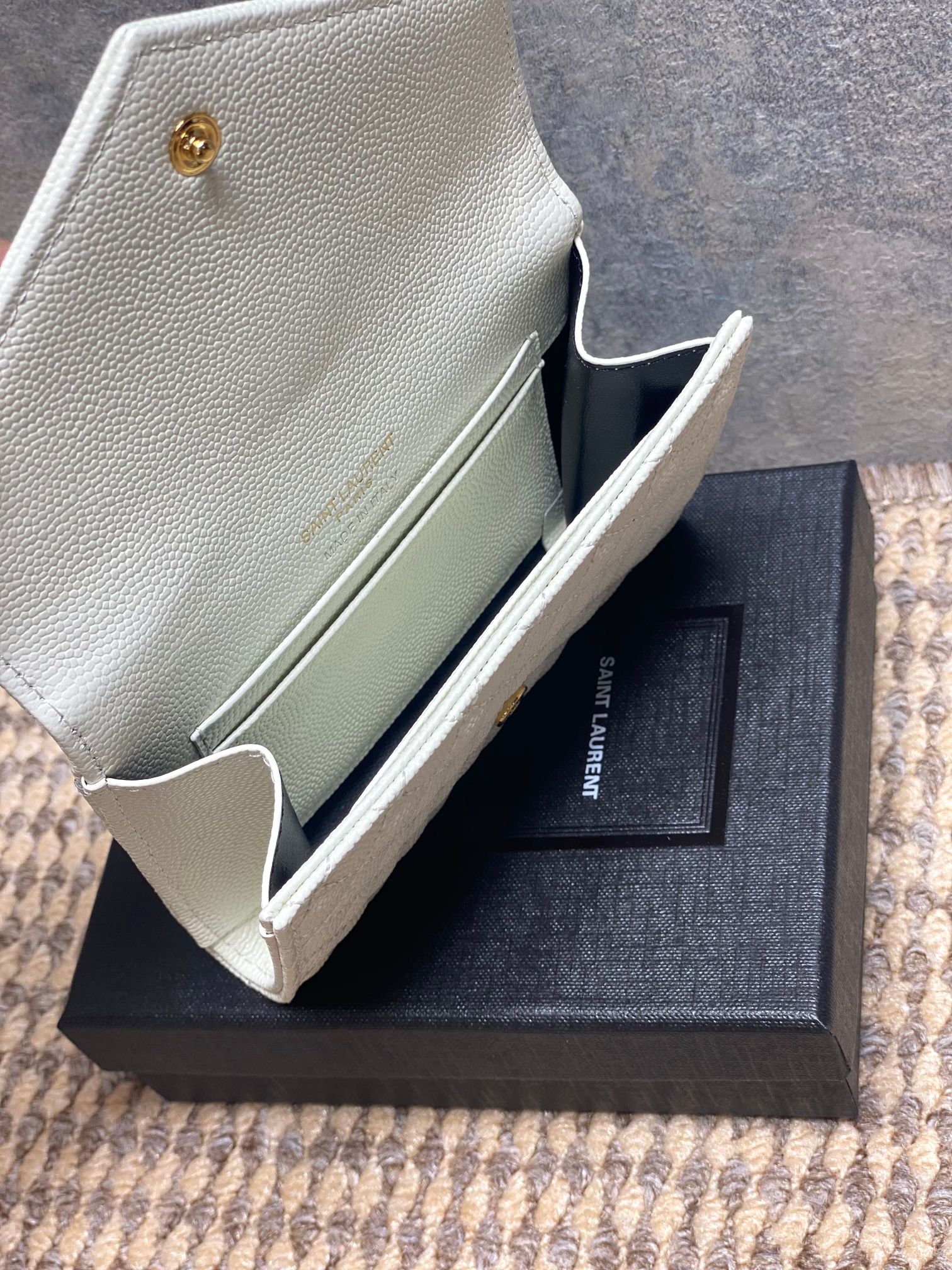 YSL Style Leather Card Holder Bags detail image 9 from source 770810