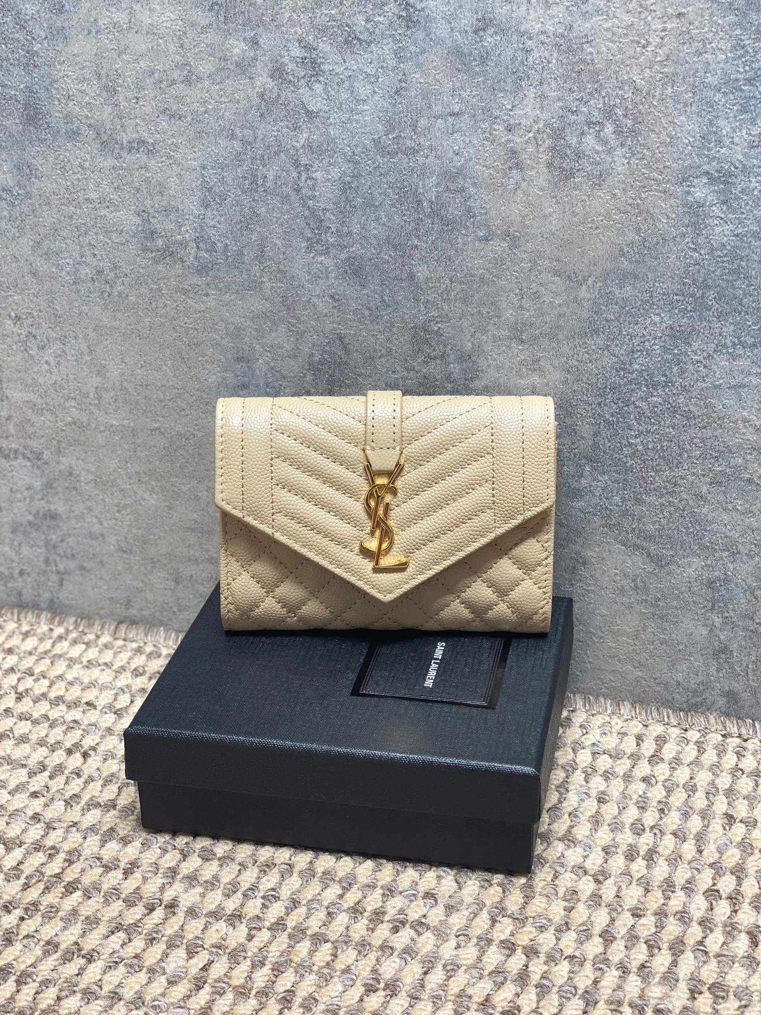 YSL Style Leather Card Holder Bags detail image 1 from source 770812
