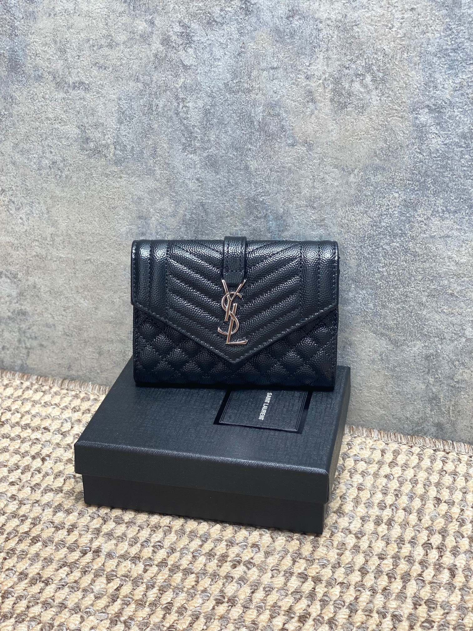 YSL Style Leather Card Holder Bags detail image 1 from source 770813