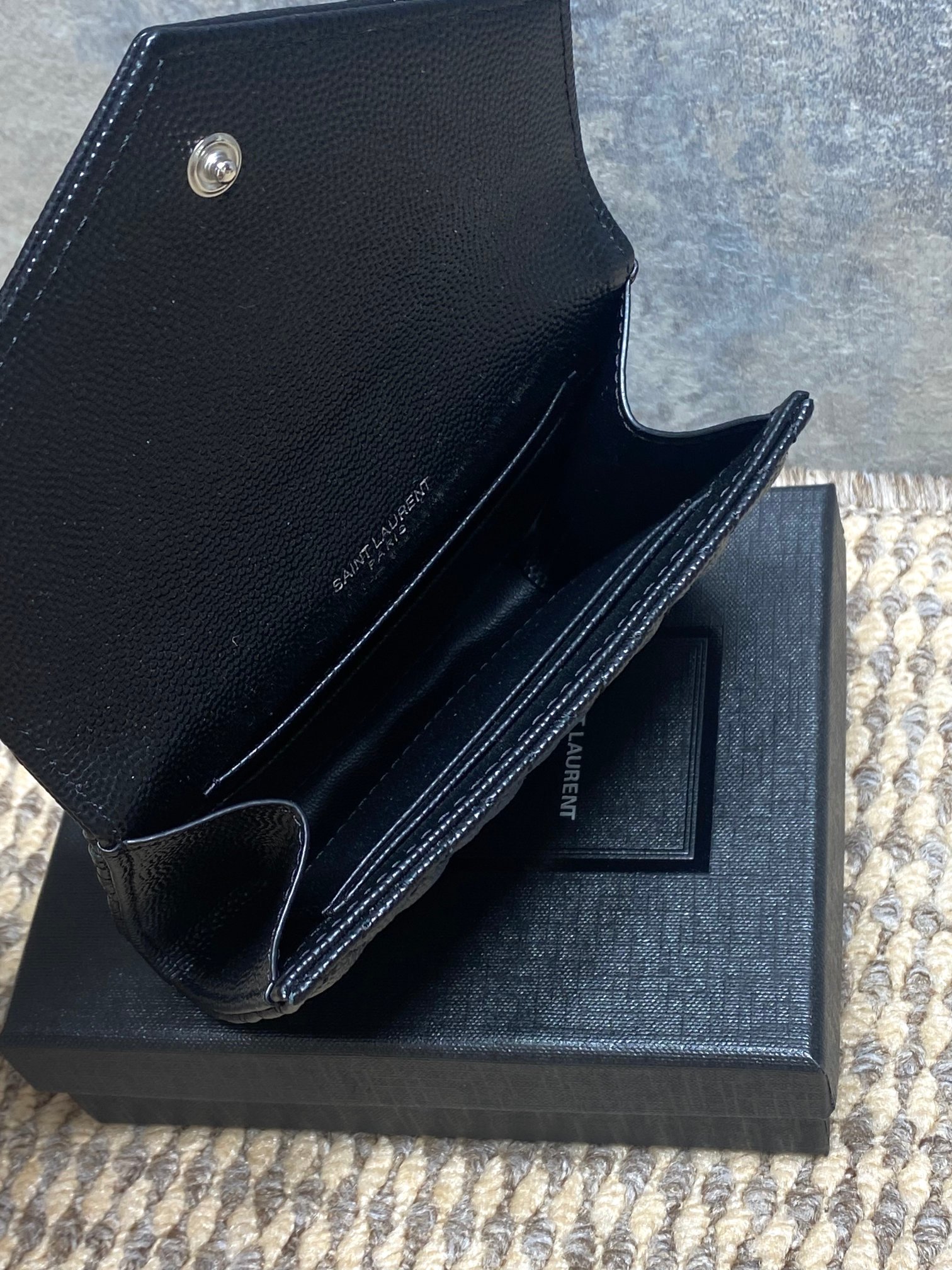 YSL Style Leather Card Holder Bags detail image 9 from source 770813