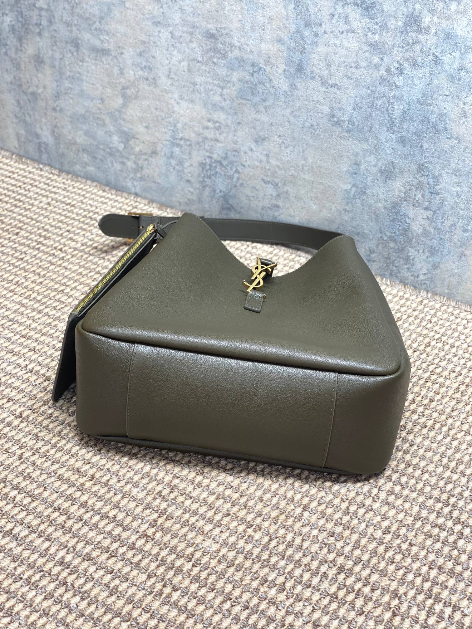 YSL Style Leather Hobo Bag style reference detail image 4 from source 770773