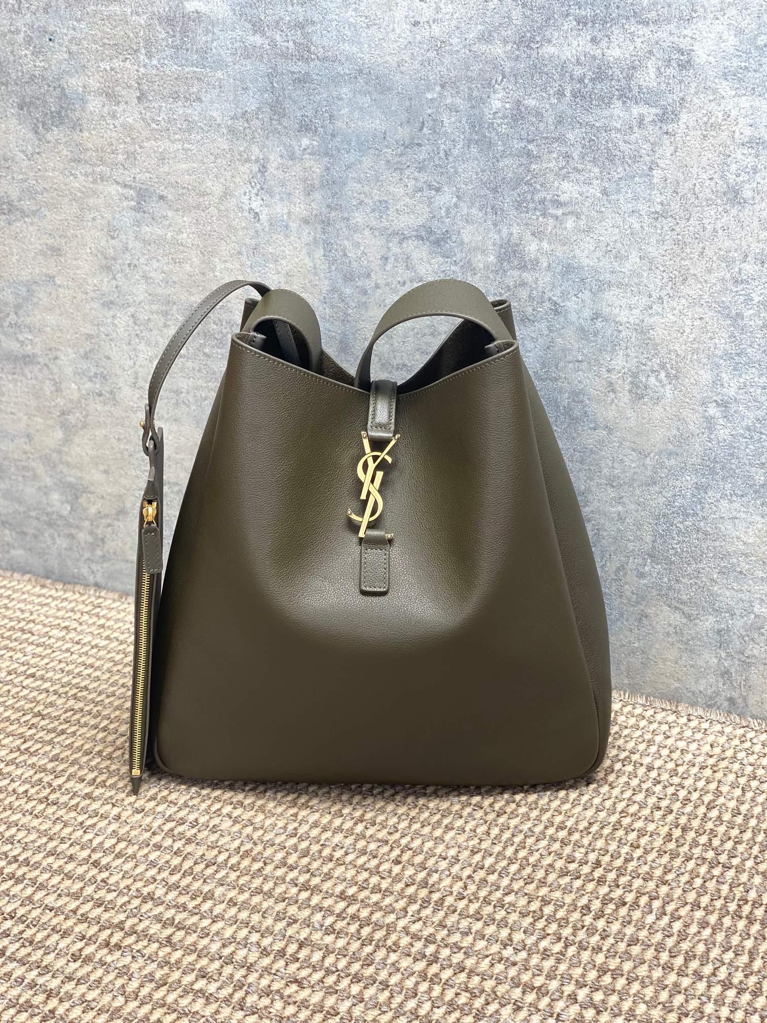YSL Style Leather Hobo Bag style reference detail image 1 from source 770773