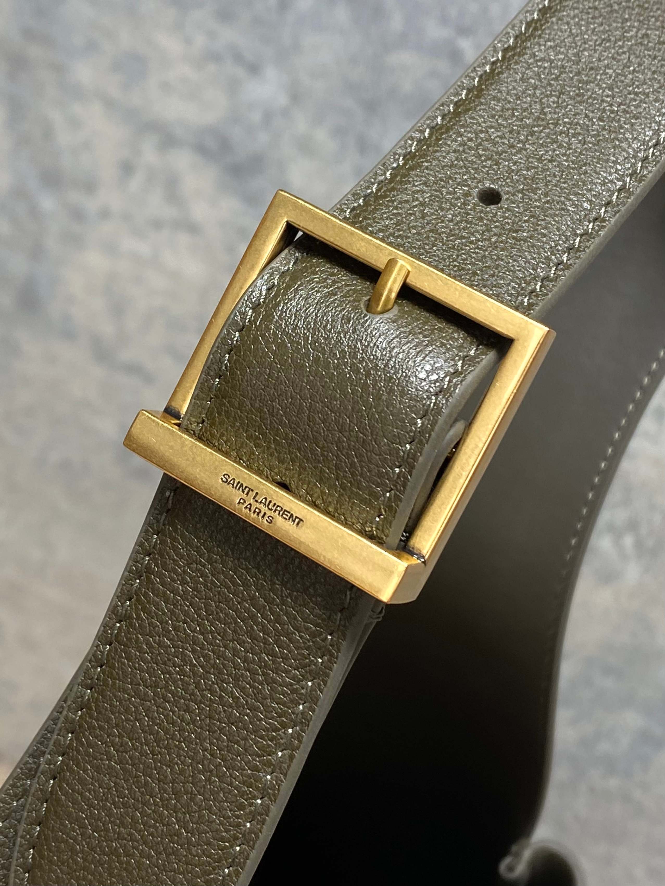YSL Style Leather Hobo Bag style reference detail image 6 from source 770773