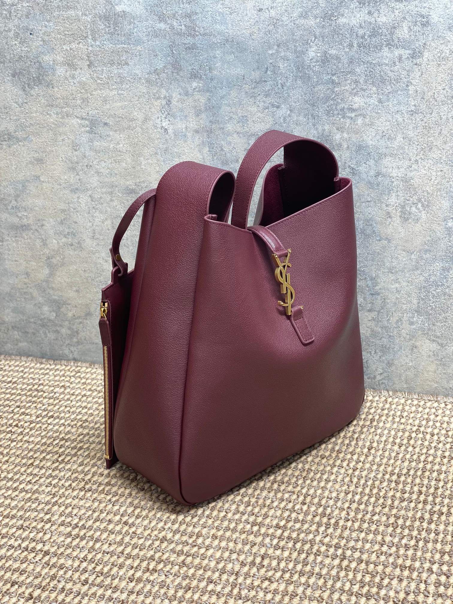 YSL Style Leather Hobo Bag style reference detail image 2 from source 770774