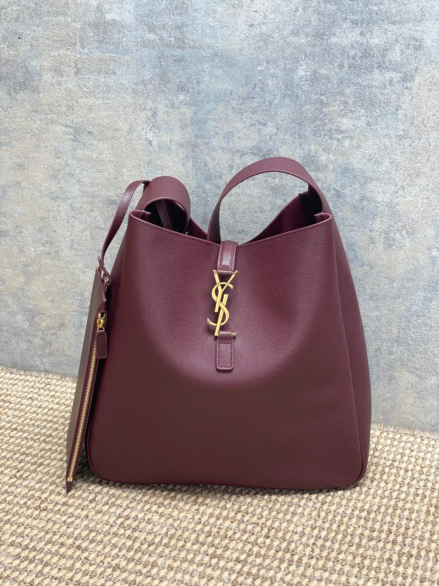 YSL Style Leather Hobo Bag style reference detail image 1 from source 770774