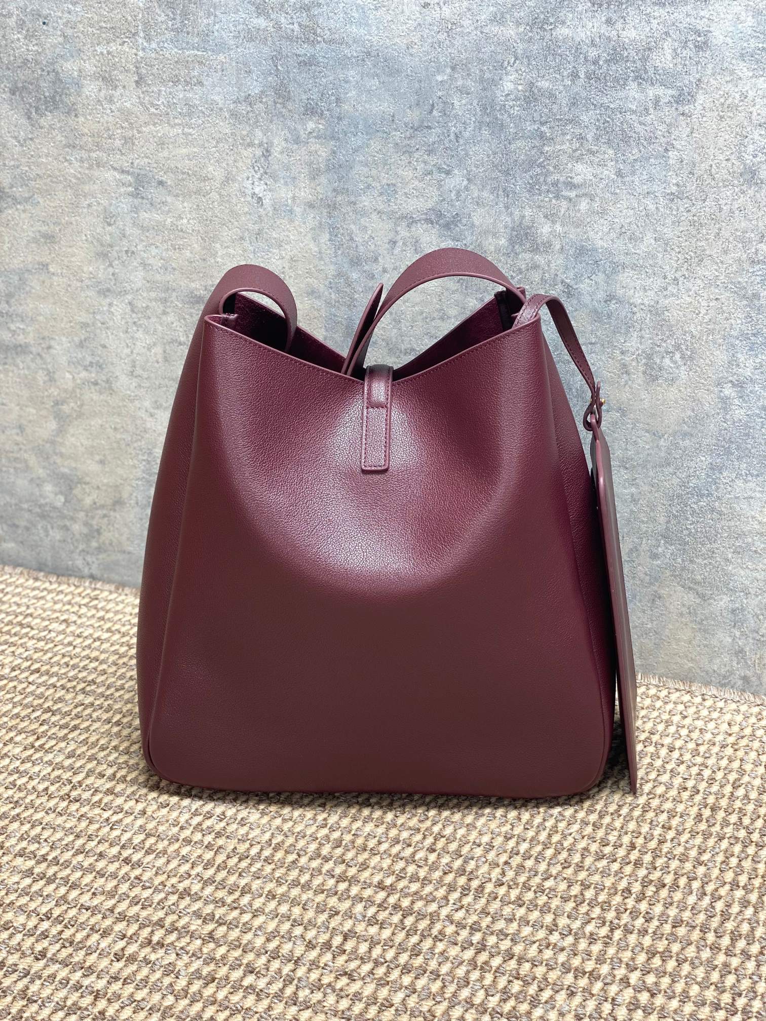 YSL Style Leather Hobo Bag style reference detail image 3 from source 770774