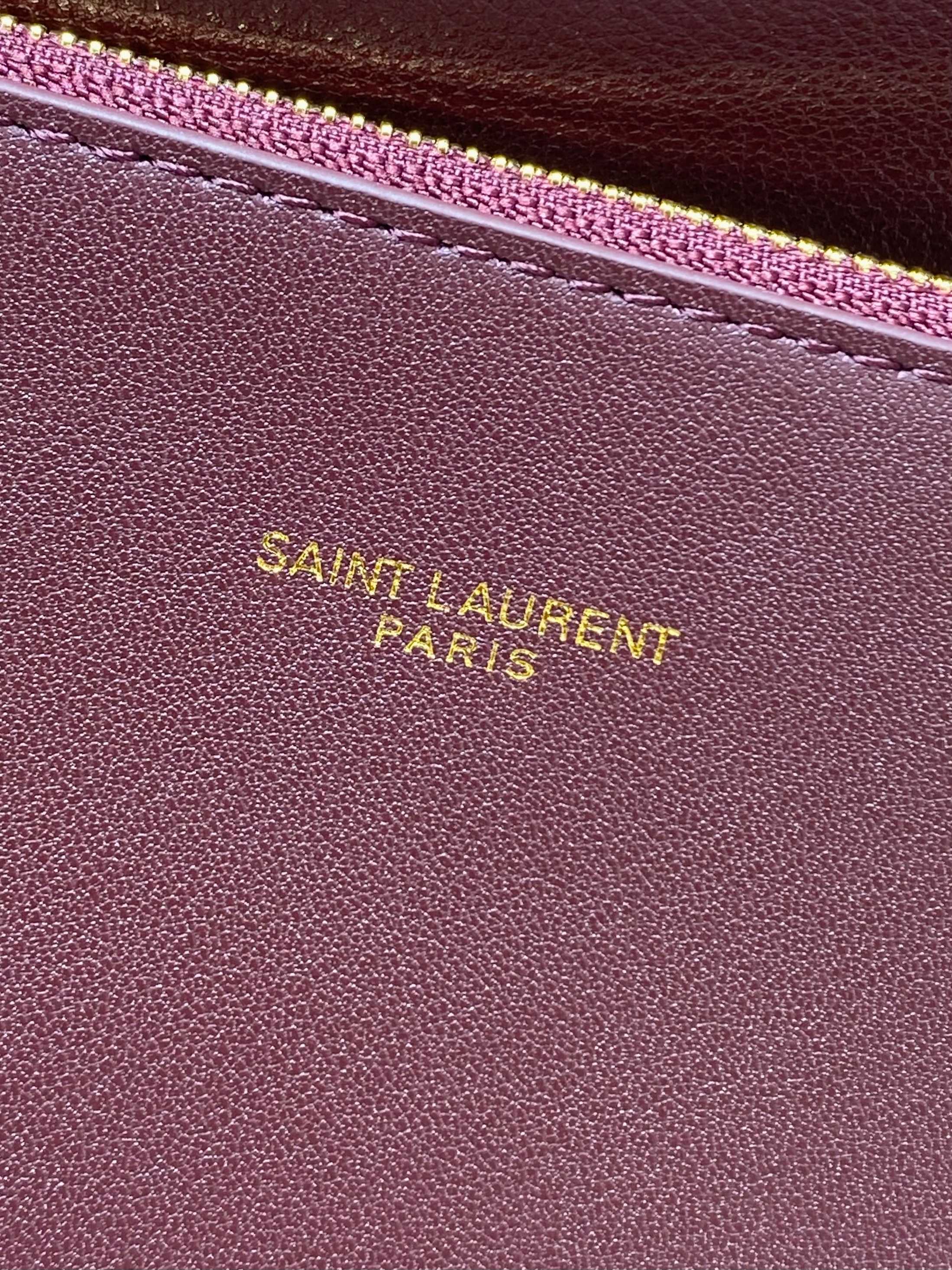 YSL Style Leather Hobo Bag style reference detail image 8 from source 770774