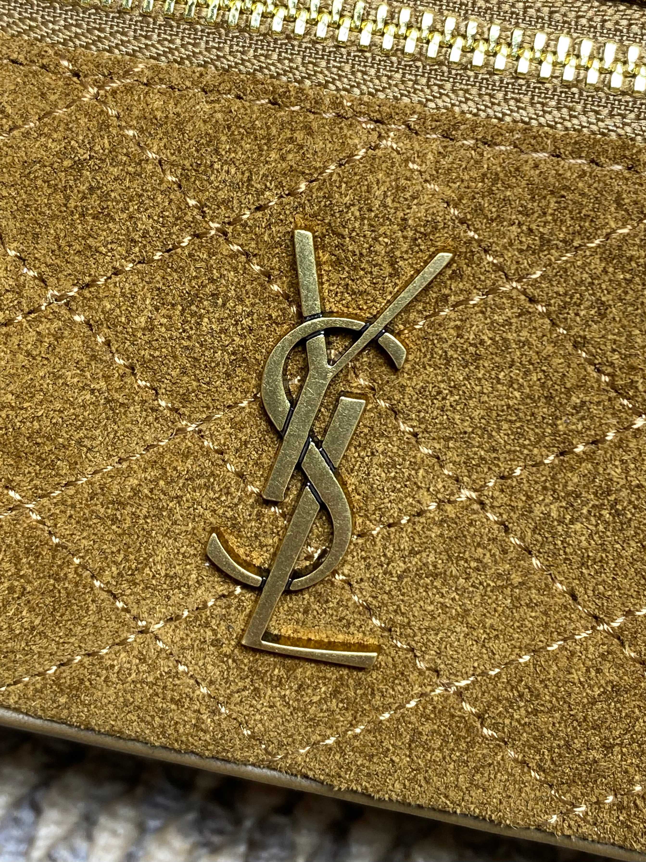 YSL Style Brown Leather Crossbody Bag style reference detail image 6 from source 770770