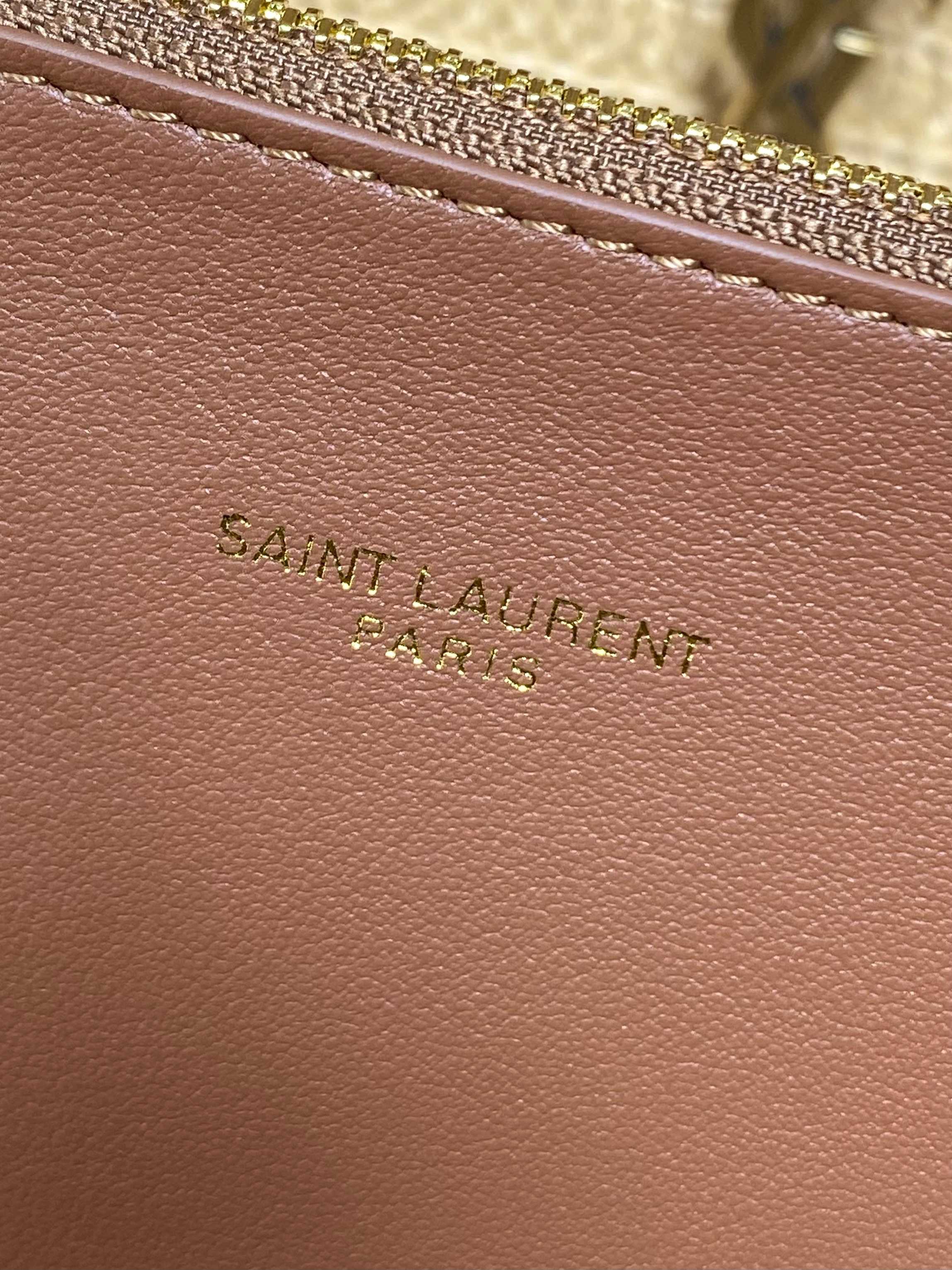 YSL Raffia Hobo Shoulder Bag