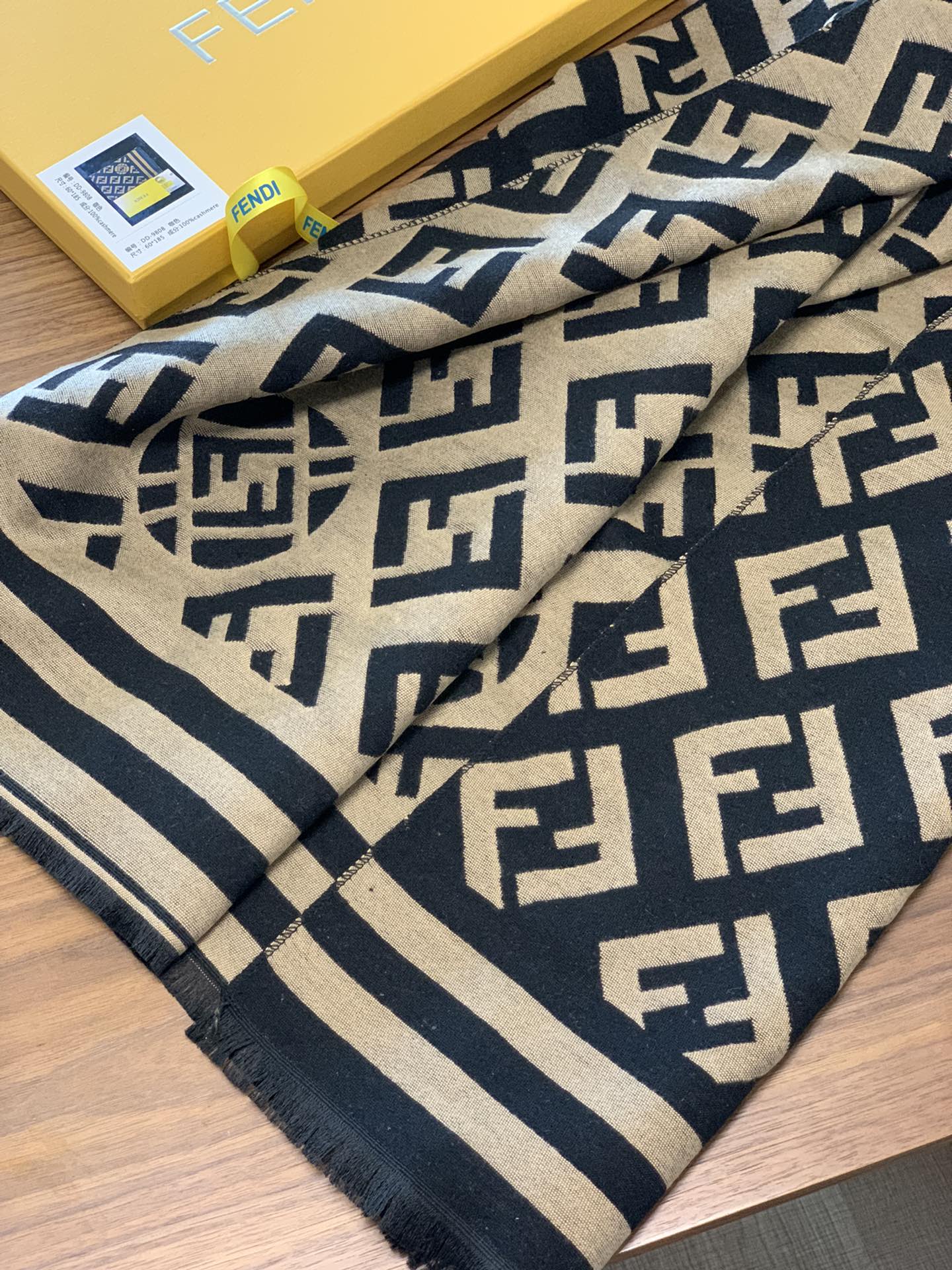 Fendi Haute Couture Haute Couture Artisanal Silk Scarf Shawl 6