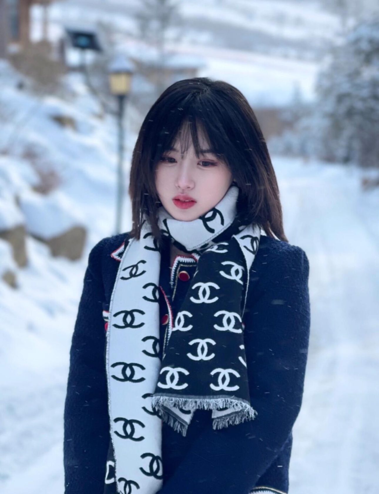 这条香奈儿秋冬围巾 一定要提前入 8
