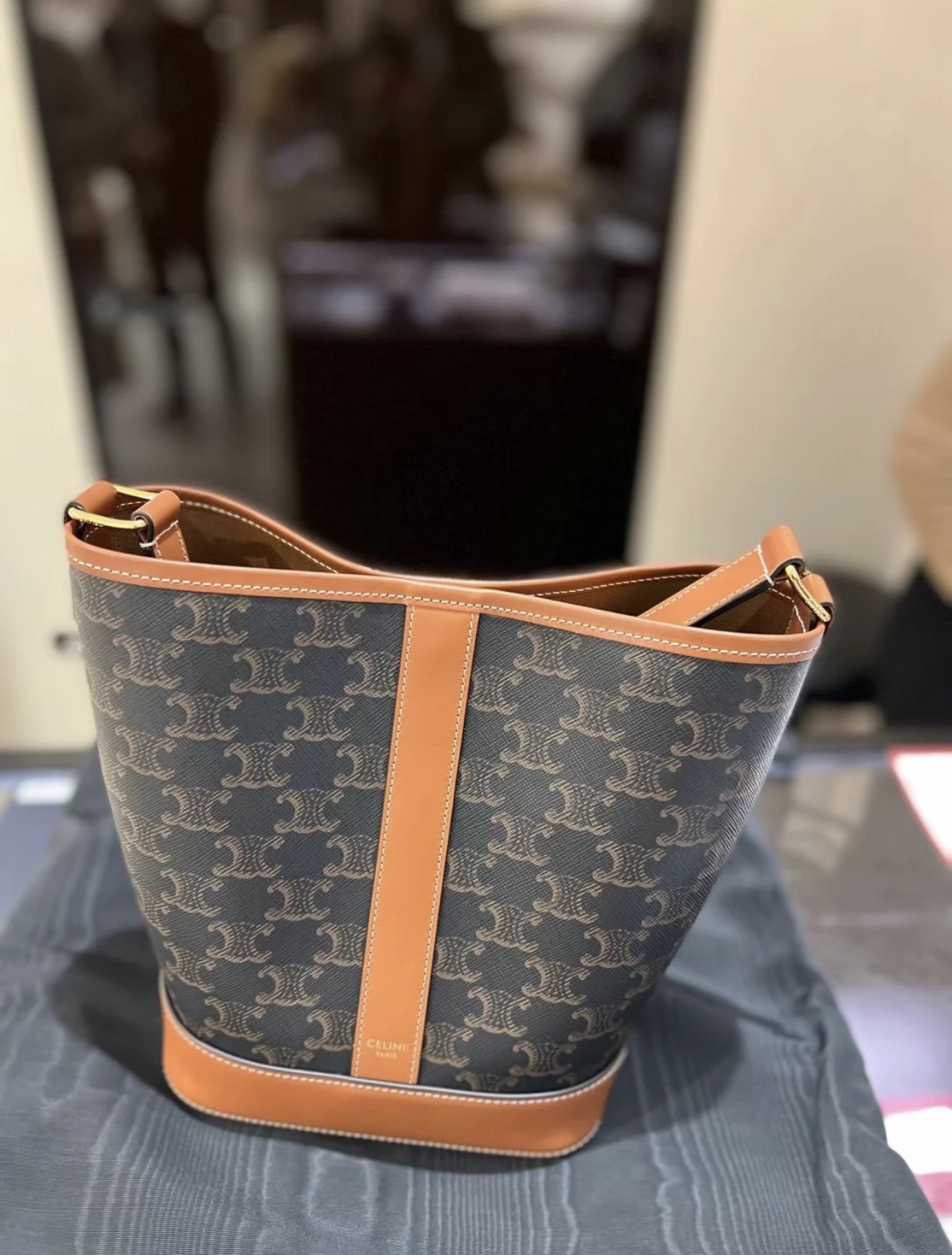 普拉达 Prada 高定典藏经典高奢皮具手袋托特包斜挎包女包 #DA5C6E87 4