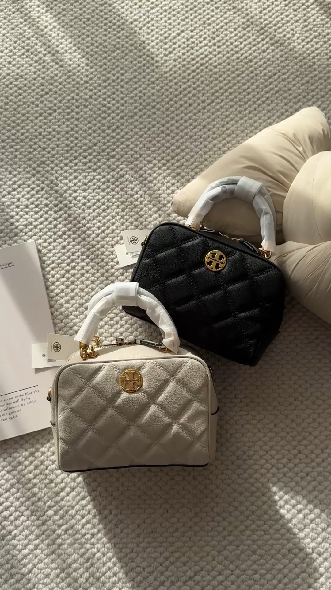 Featuring diamond-quilted leather with precise topstitching, this bag - Comprehensive