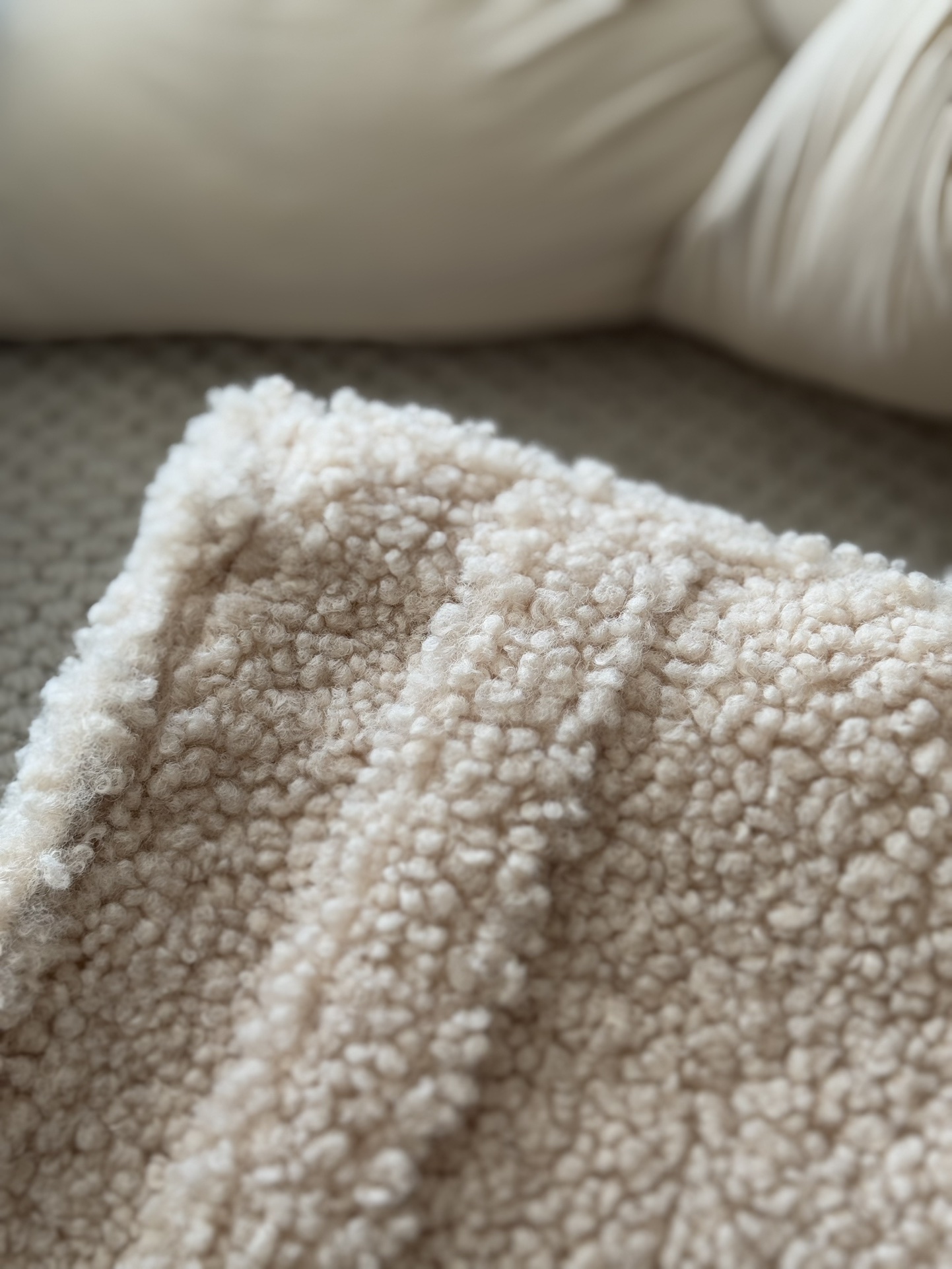 Crafted from soft, tactile shearling fleece. - Comprehensive 7