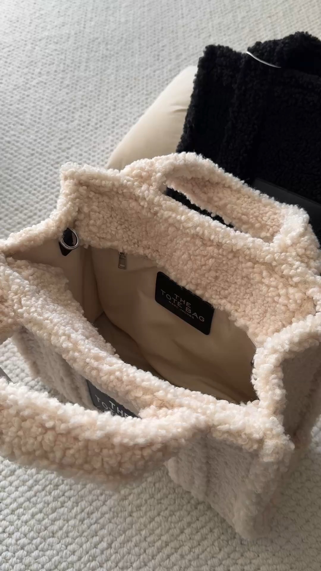 Zip-top closure with a spacious tote interior - Bag