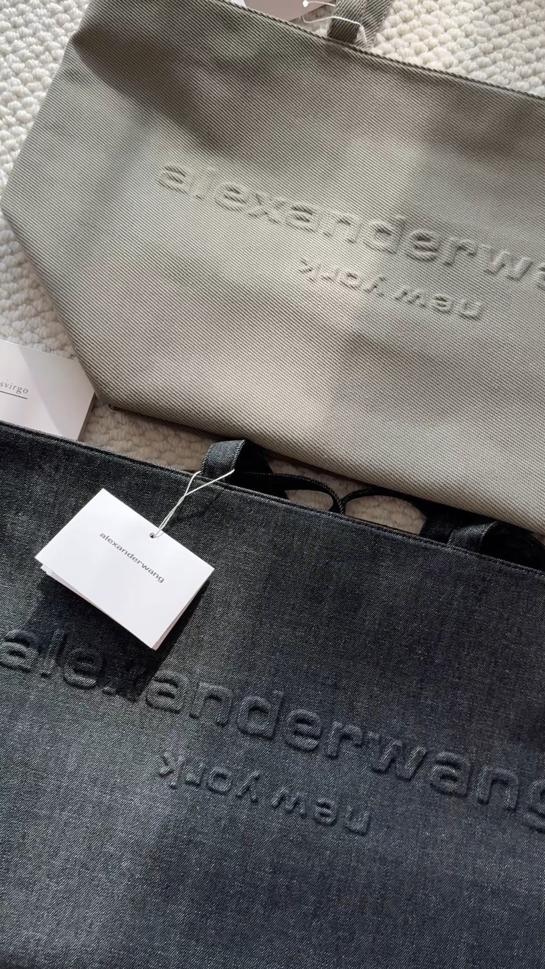 The Alexander Wang Punch Tote features a high-capacity design suitable - Comprehensive