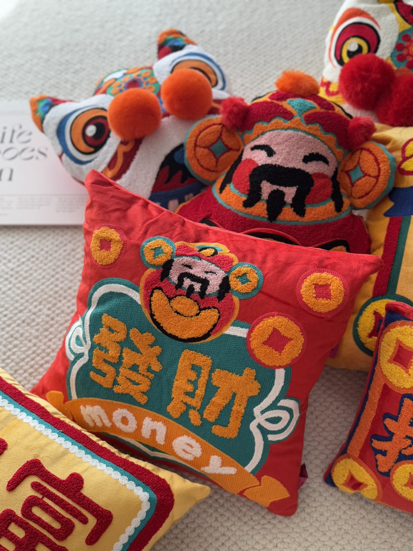 新年系列抱枕,把财运好运统统收入囊中 6