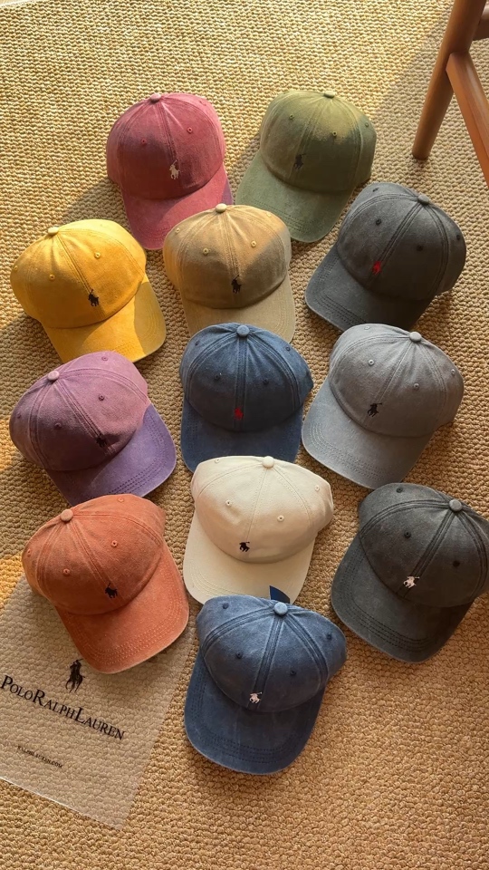 Polo RL retro washed baseball cap collectionThe romantic colors of autum - Hat