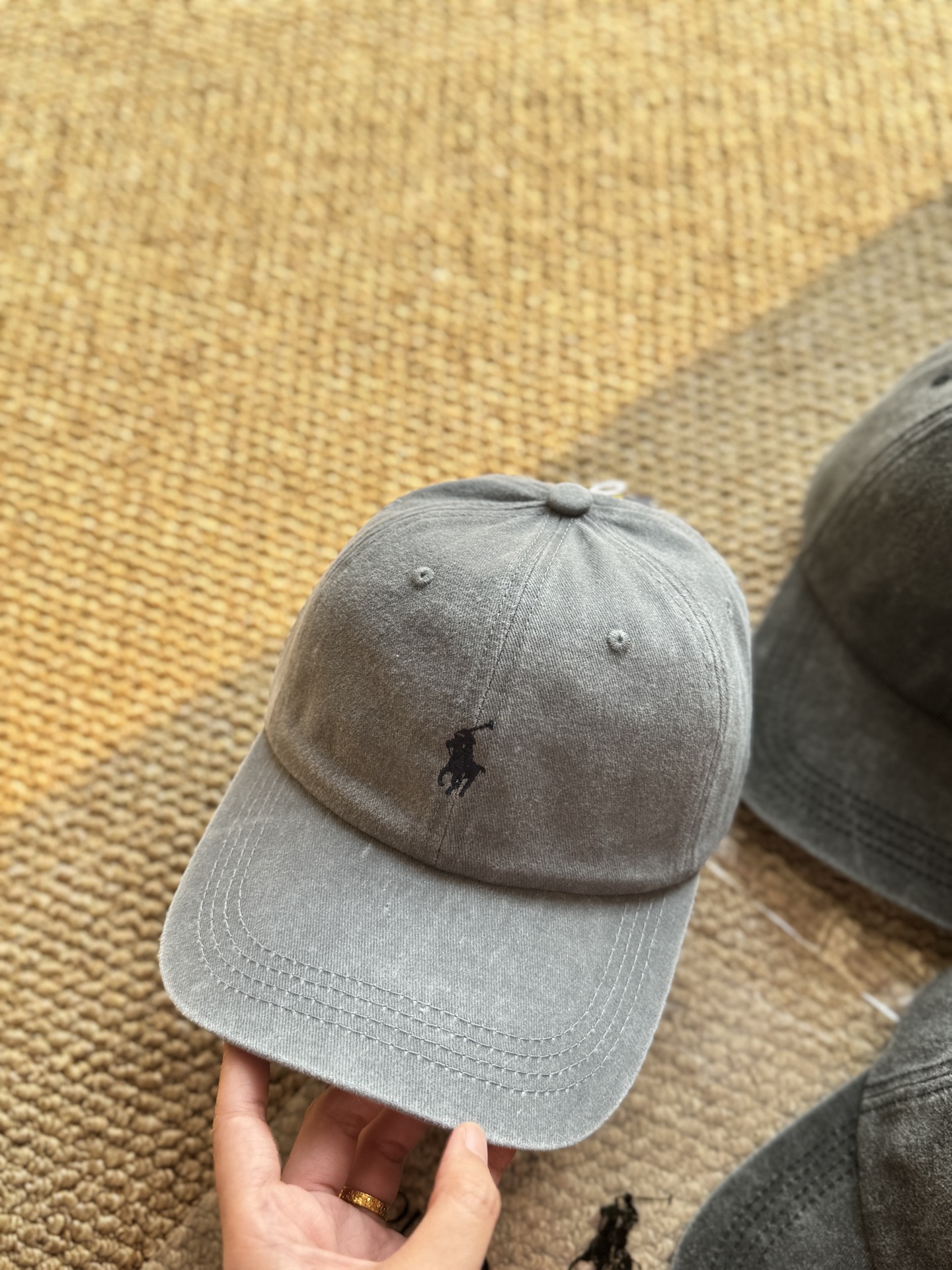 ▫️ Grey # Carbon Grey # (Red Label/White Label)A must-have retro RL gray - Hat 4