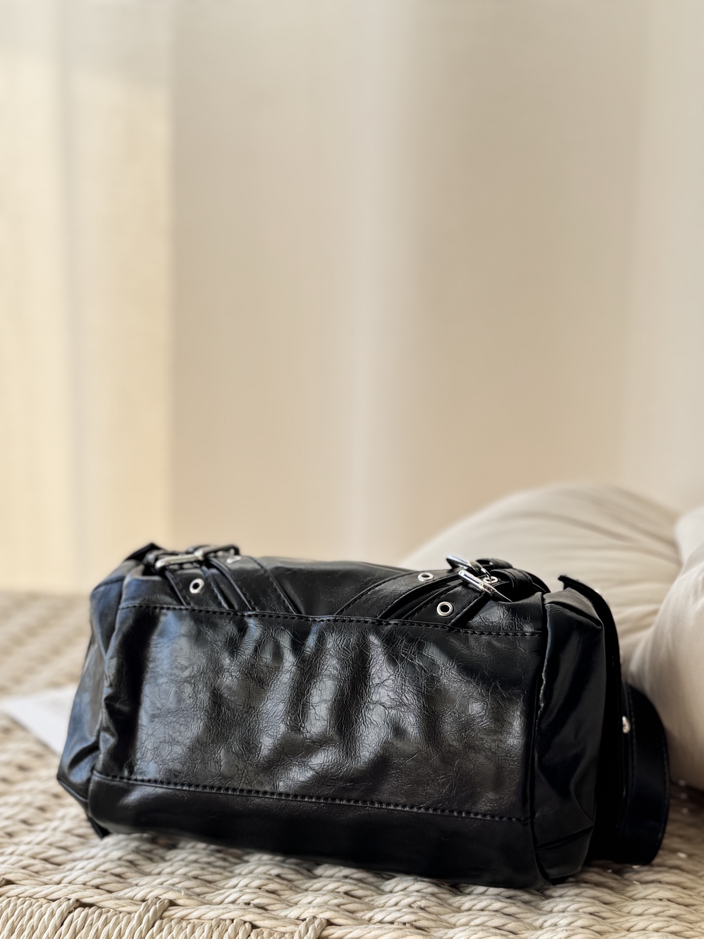 Loro Piana Classic Handcrafted Luxury Leather Shoulder Bag Ref.87928120 5