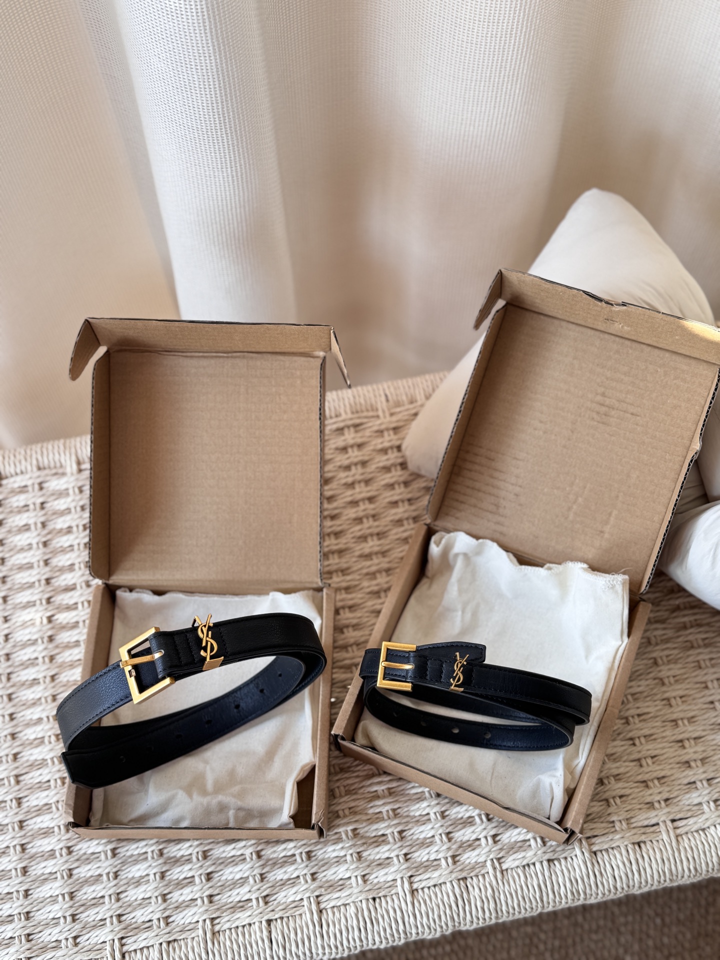 Saint Laurent Haute Couture Luxury Atelier Designer Belt Tie Accessories 3