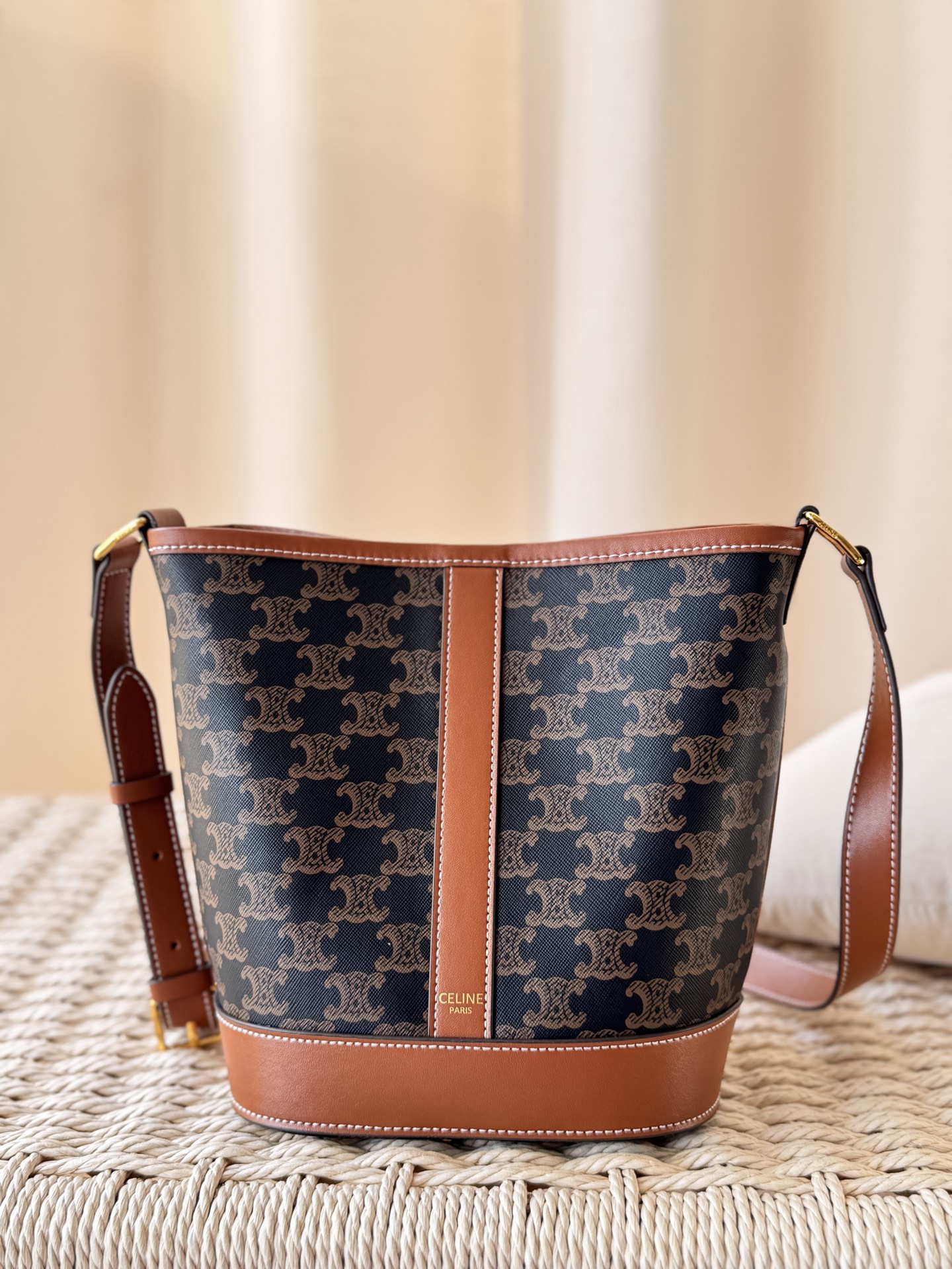 Celine Luxury Designer Handbag Shoulder Crossbody Bag crafted in premium