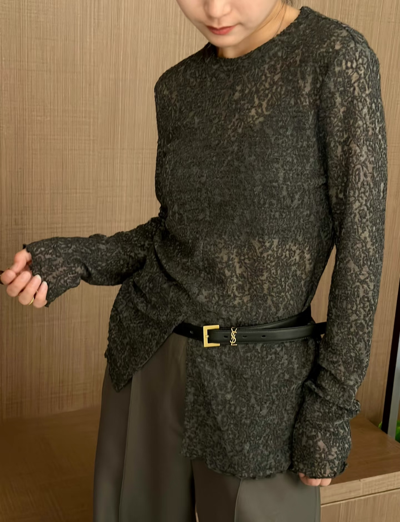 Loewe Haute Couture Luxury Atelier Designer Belt Tie Accessories 7
