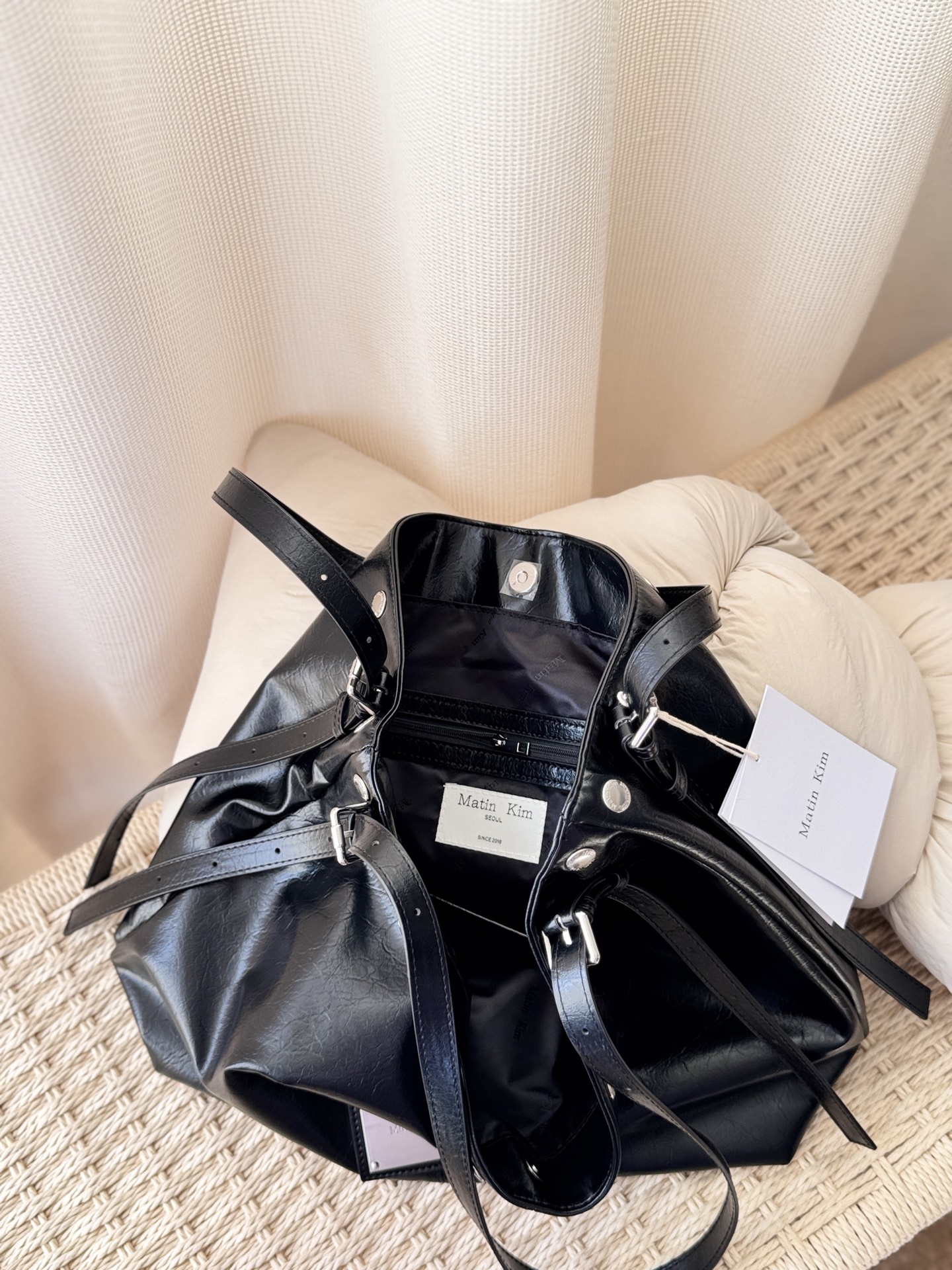 诺悠翩雅 Loro Piana 高定经典皮革女包手袋 #F36CC3E4 9