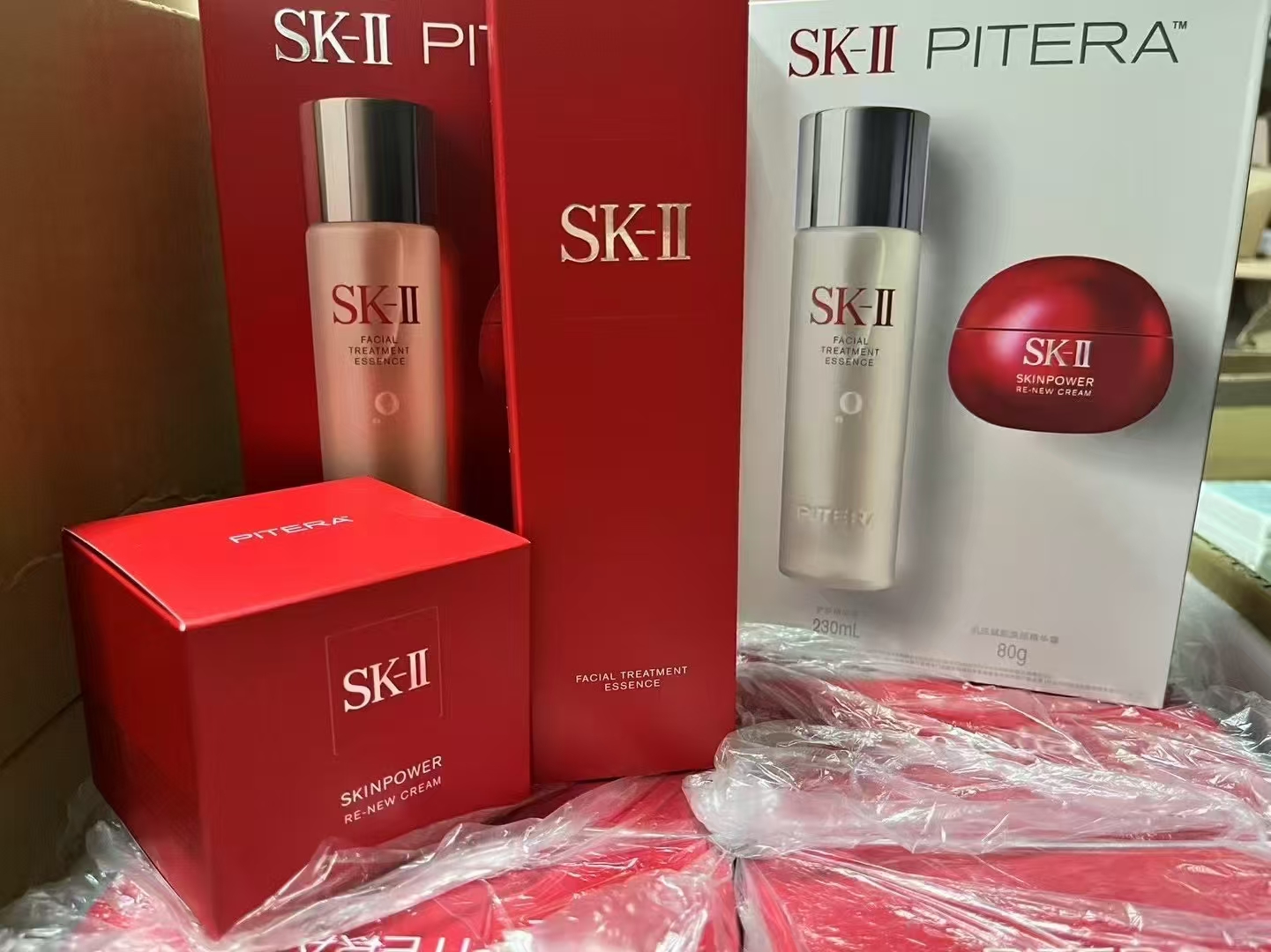 210. Nueva versión de SK-II Facial Treatment Essence Set de 2 piezas/ Versión Mingtong 🔜 Versión Mingtong. ¡Alta calid…