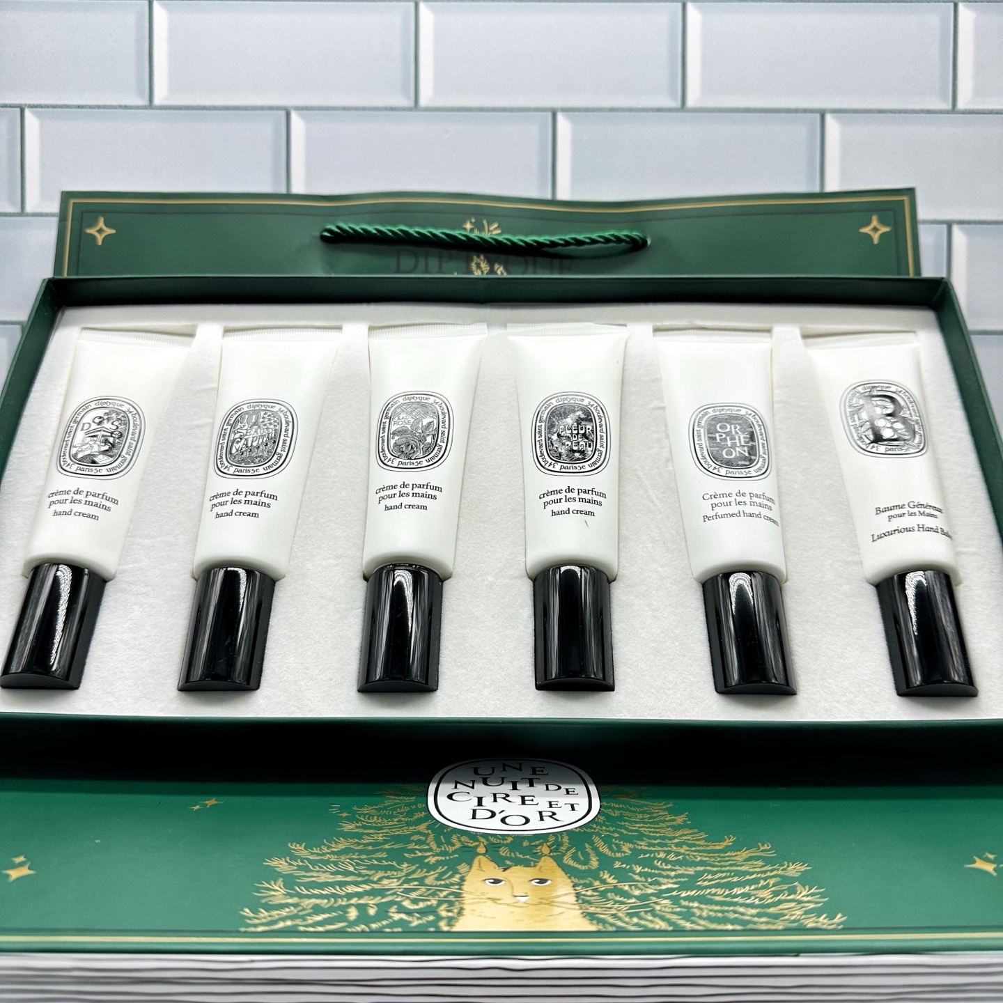 90！（nota del pedido: set de seis cremas de manos Diptyque） Set de seis cremas de manos Diptyque edición 26, 4…