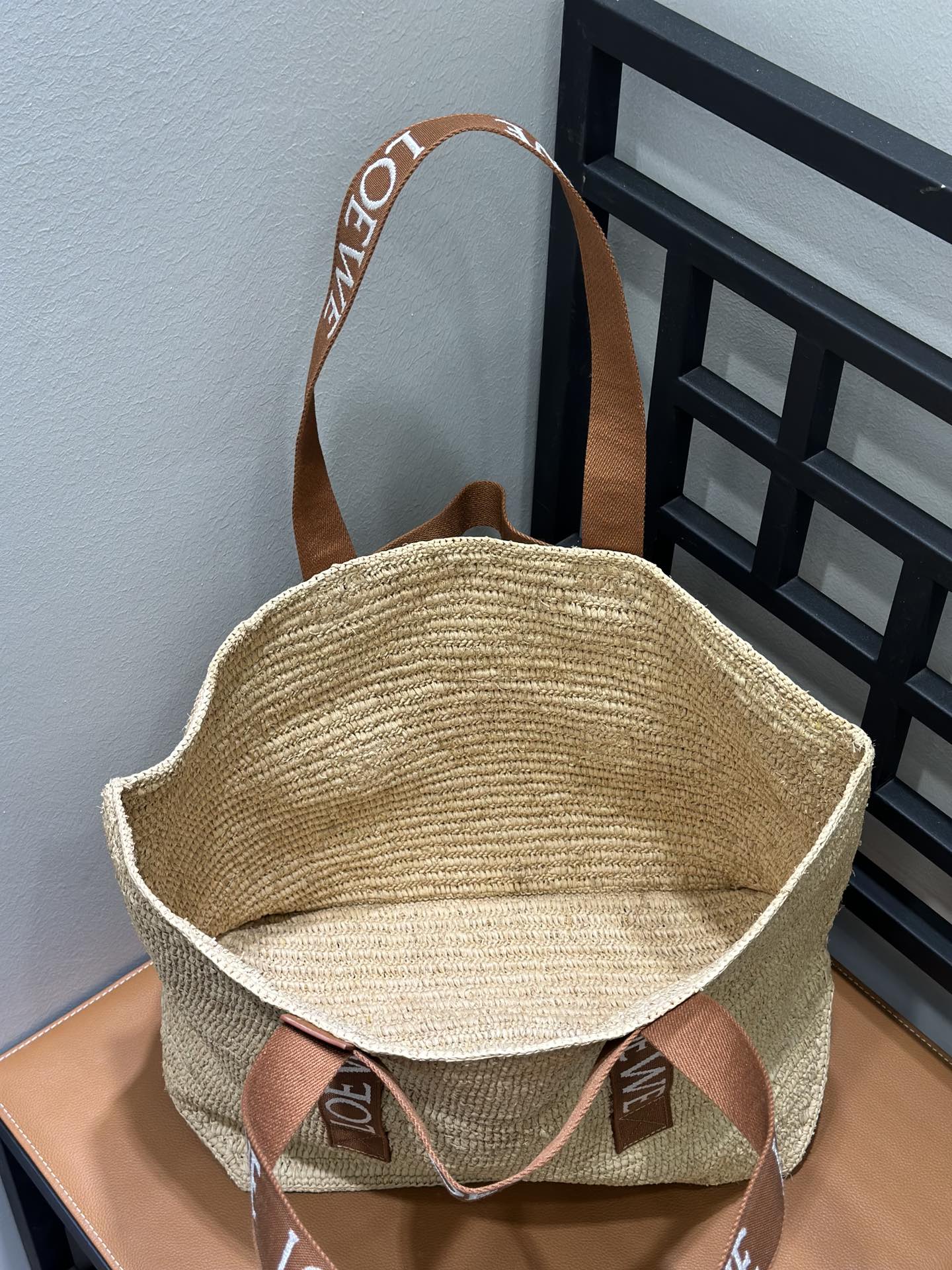 Loewe Raffia Basket Bag, Summer Limited Edition Tote with Logo Straps 7 i1720519807 7775 5