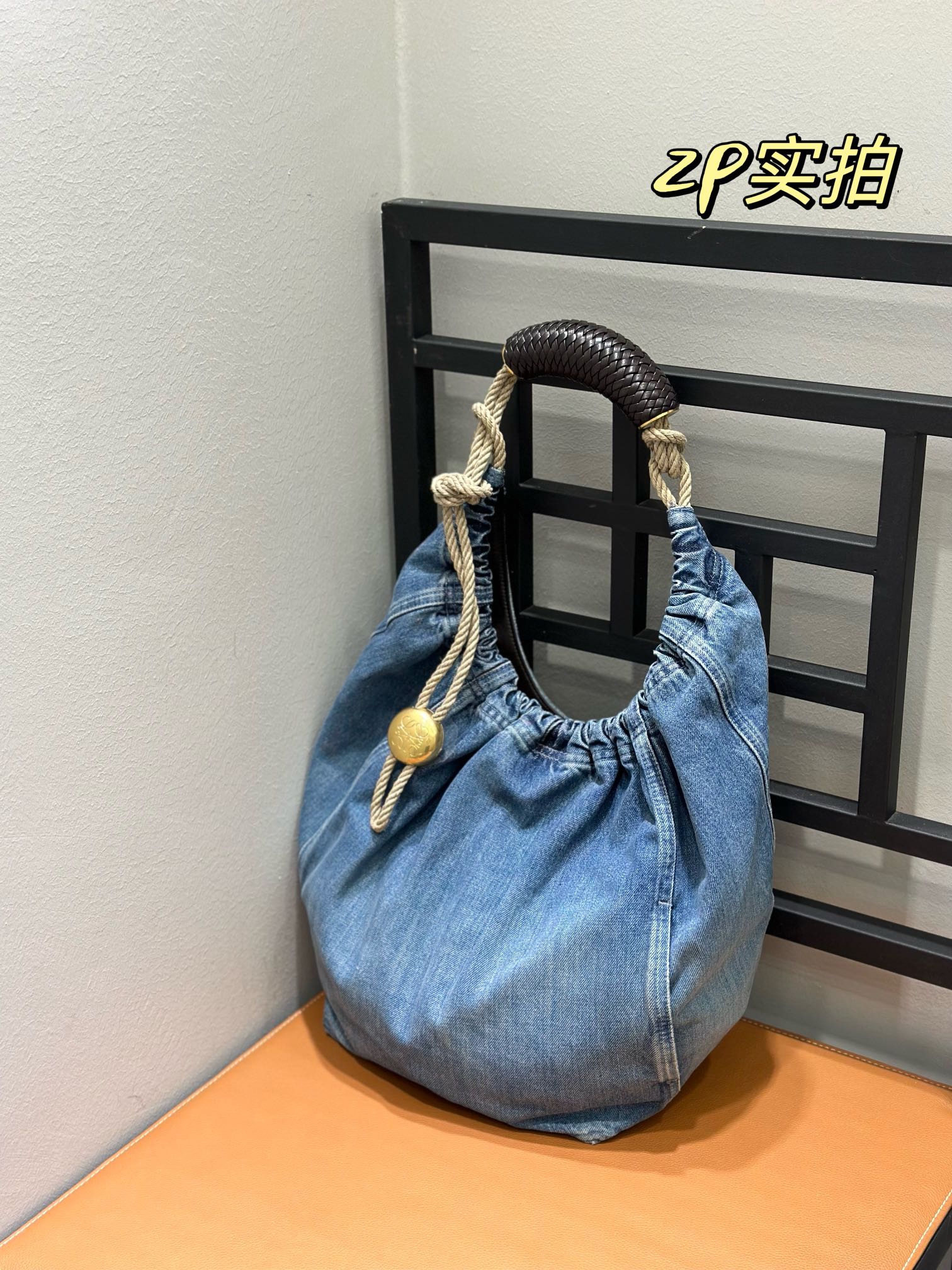 Denim Hobo Bag, Lightweight Large Capacity Shoulder Bag for Women 2 i1721829140 5353 5