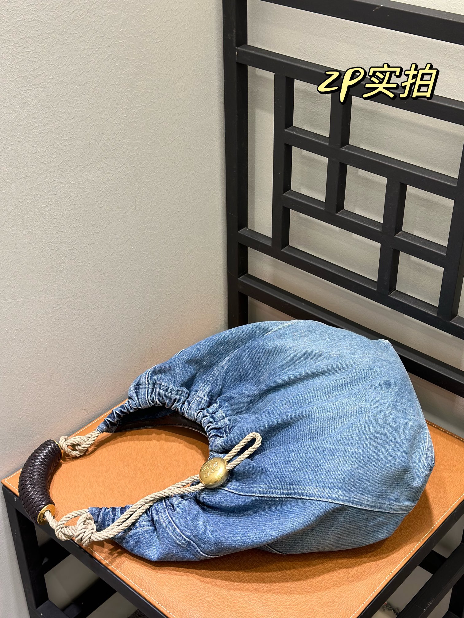 Denim Hobo Bag, Lightweight Large Capacity Shoulder Bag for Women 5 i1721829142 7057 0