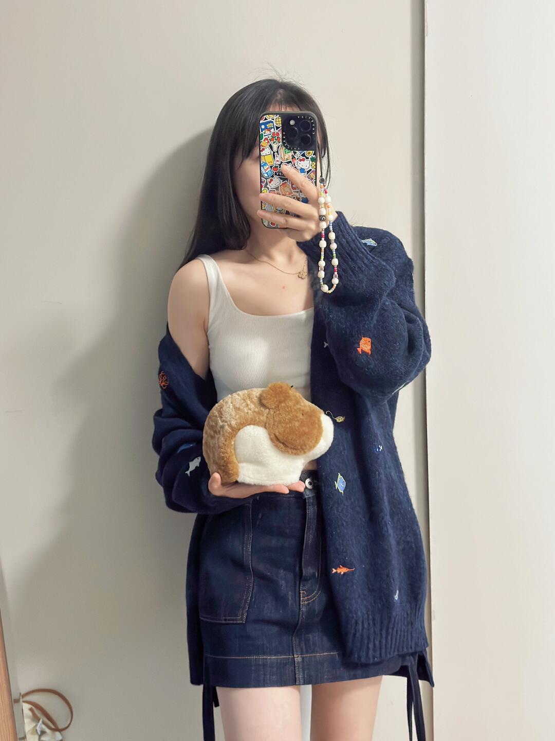 Sunafujita Cute Hamster Plush Shoulder Bag, Crossbody Animal Purse 2 i1734065570 2202 0