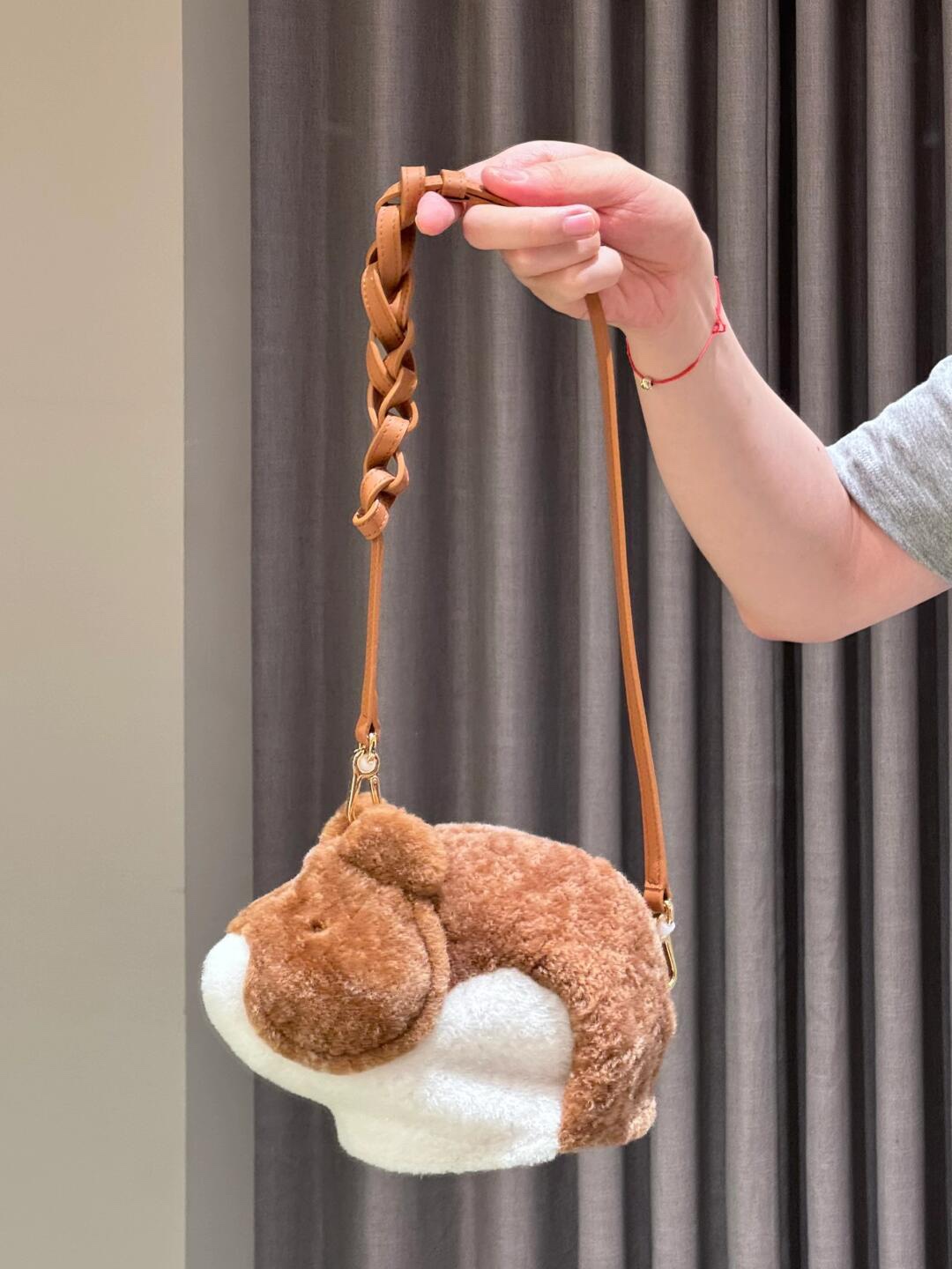 Sunafujita Cute Hamster Plush Shoulder Bag, Crossbody Animal Purse 10 i1734065570 3161 0