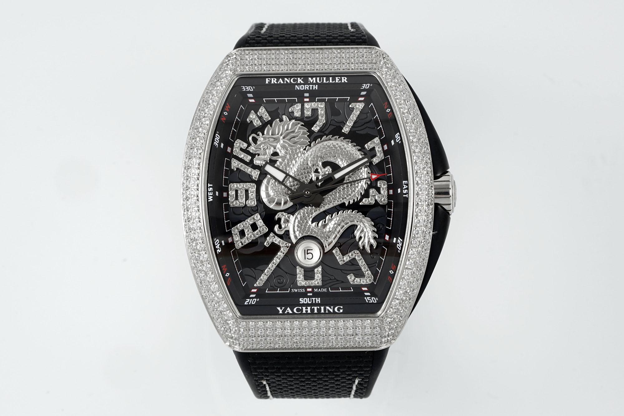 NO:394374,ABF French Mullan Upgraded V45 Vanguard Dargon King Chinese Dragon,19860909ABF 法穆兰 升级版 V45 Vanguard Dargon King 中国龙,,Watch