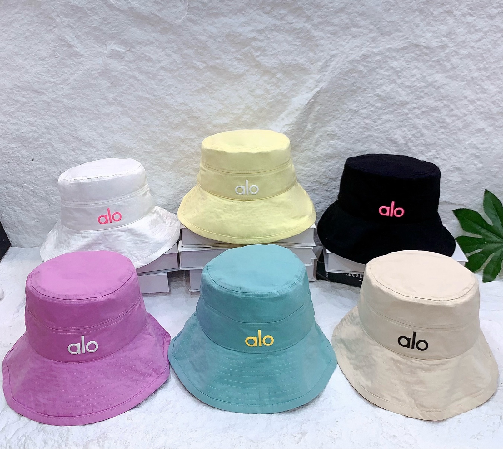 🎀alo糖果色渔夫帽