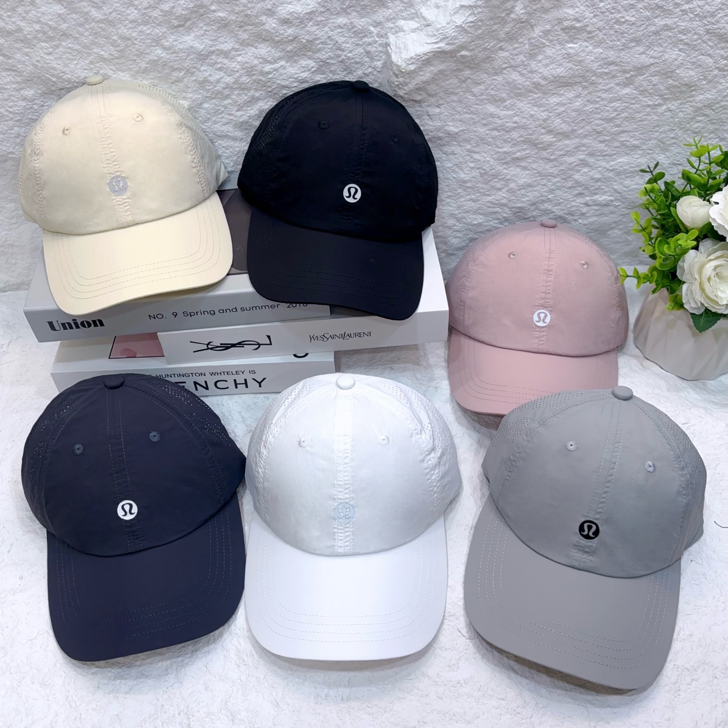 🎀lulu网孔速干棒球帽