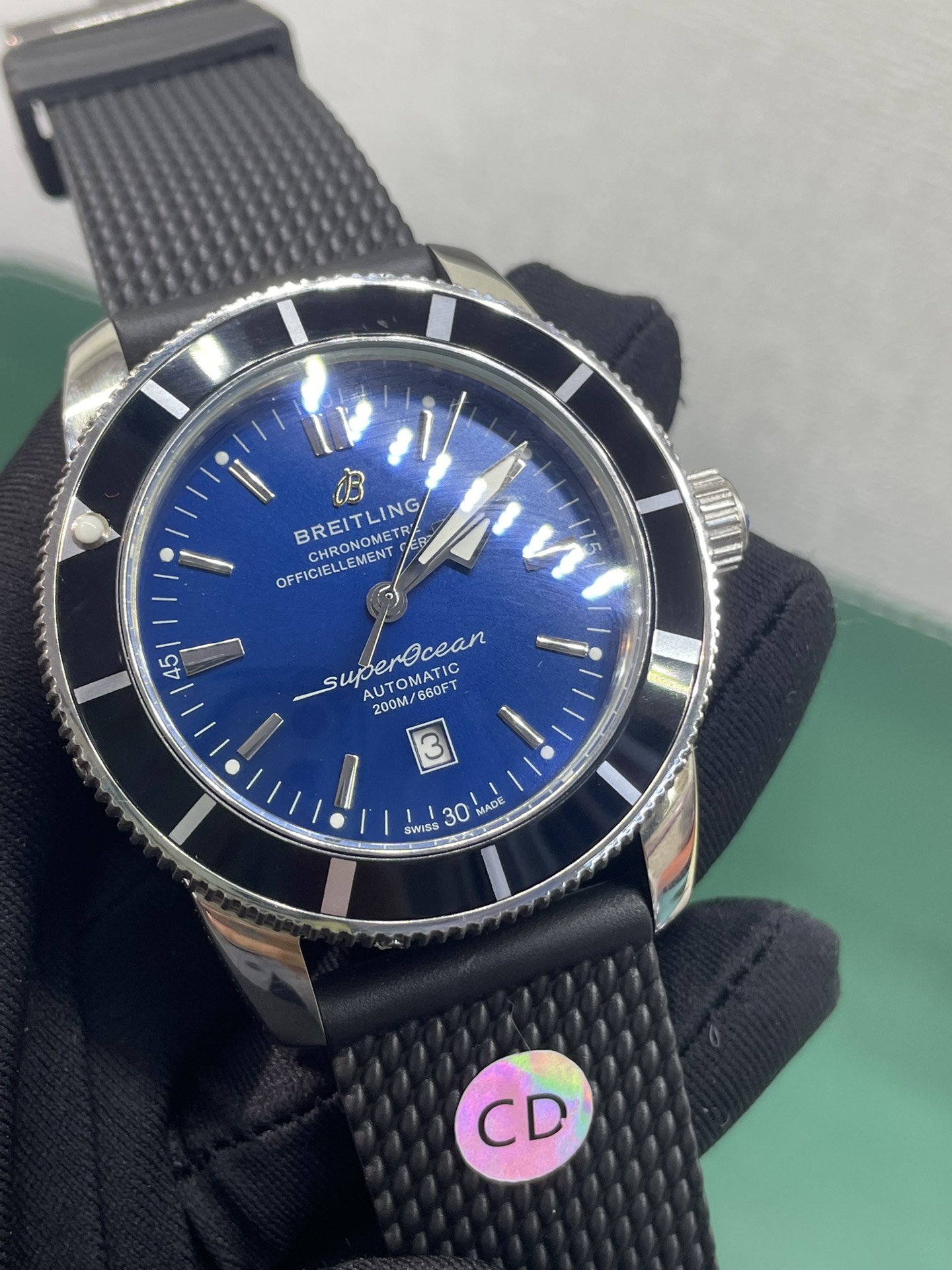 💰450
BreitlingAutomatic mechanical watch Men's Watch
百年灵 全自动机械表男士腕表 