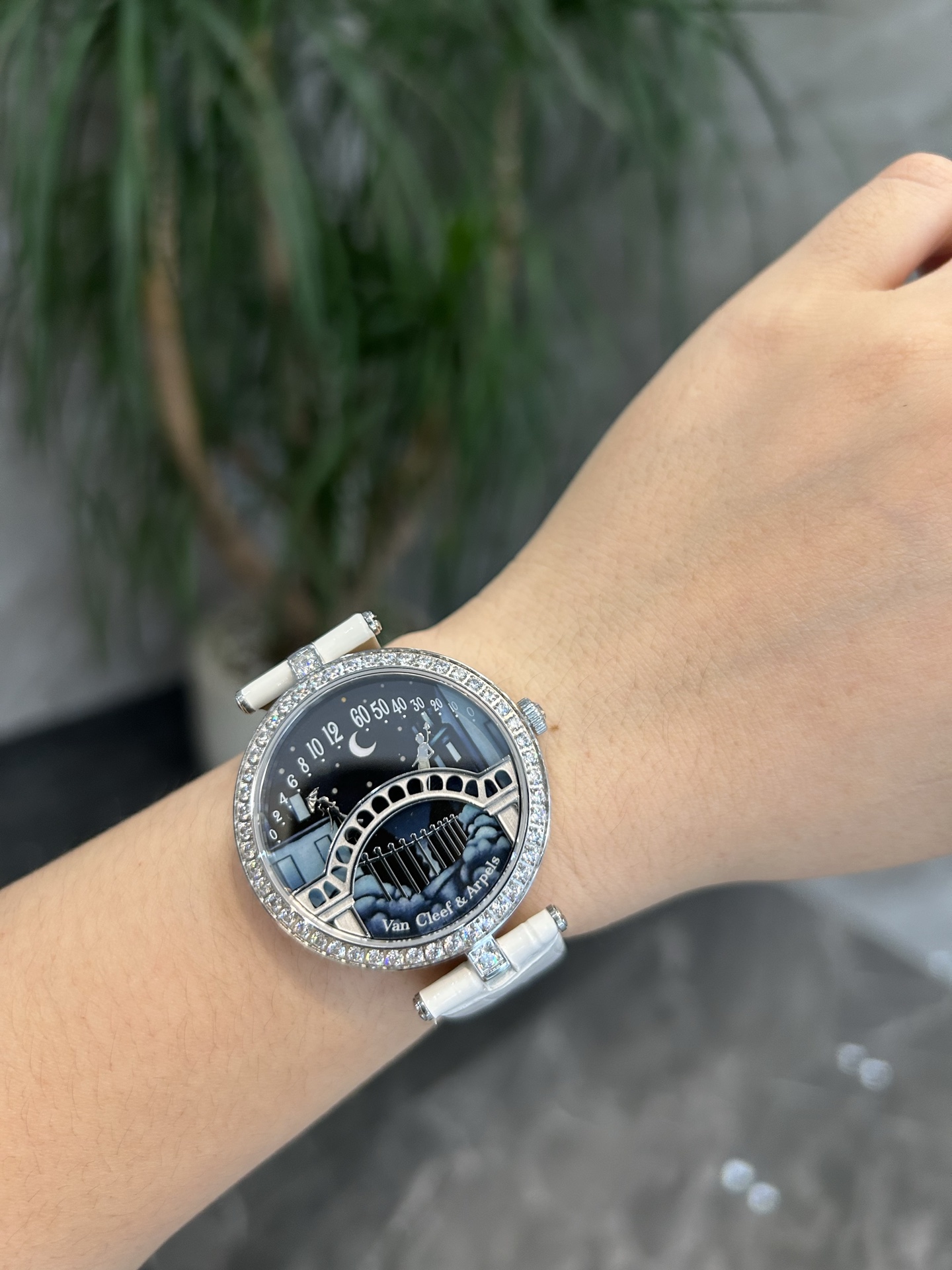 An exclusive picture. Van Cleef & Arpels high quality Van Cleopatra Lover Bridge, Switzerland - 图片 5