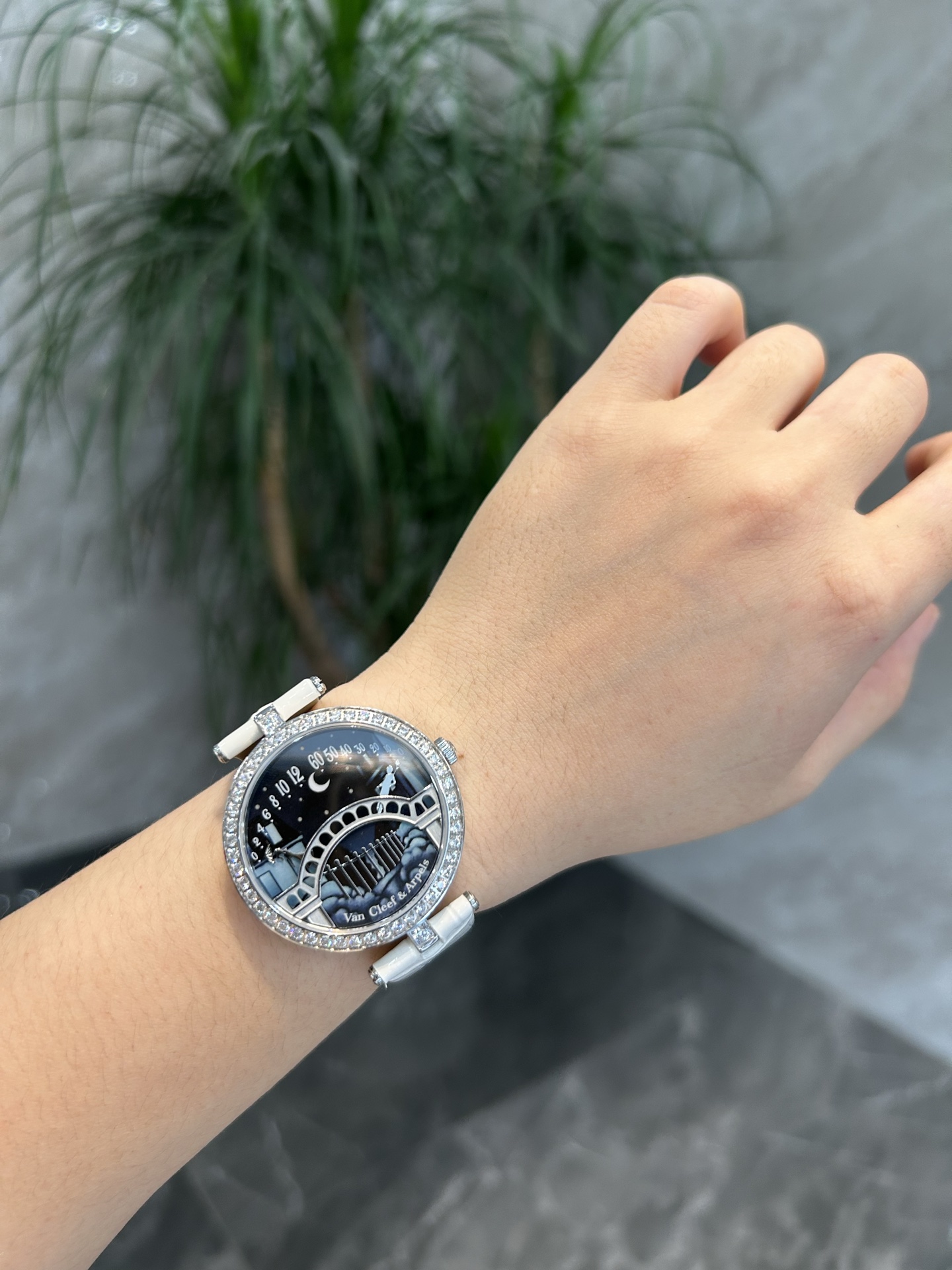 An exclusive picture. Van Cleef & Arpels high quality Van Cleopatra Lover Bridge, Switzerland - 图片 4