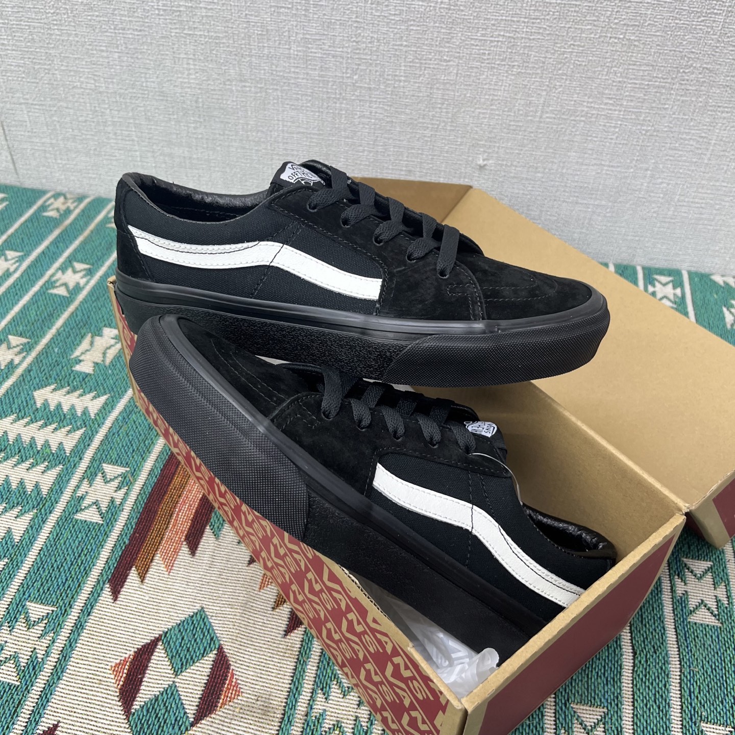 VANS 范斯 SK8-LOW 经典款 低帮 休闲板鞋帆布鞋 工艺：硫化1:1（重量1:1、真标、原钢印