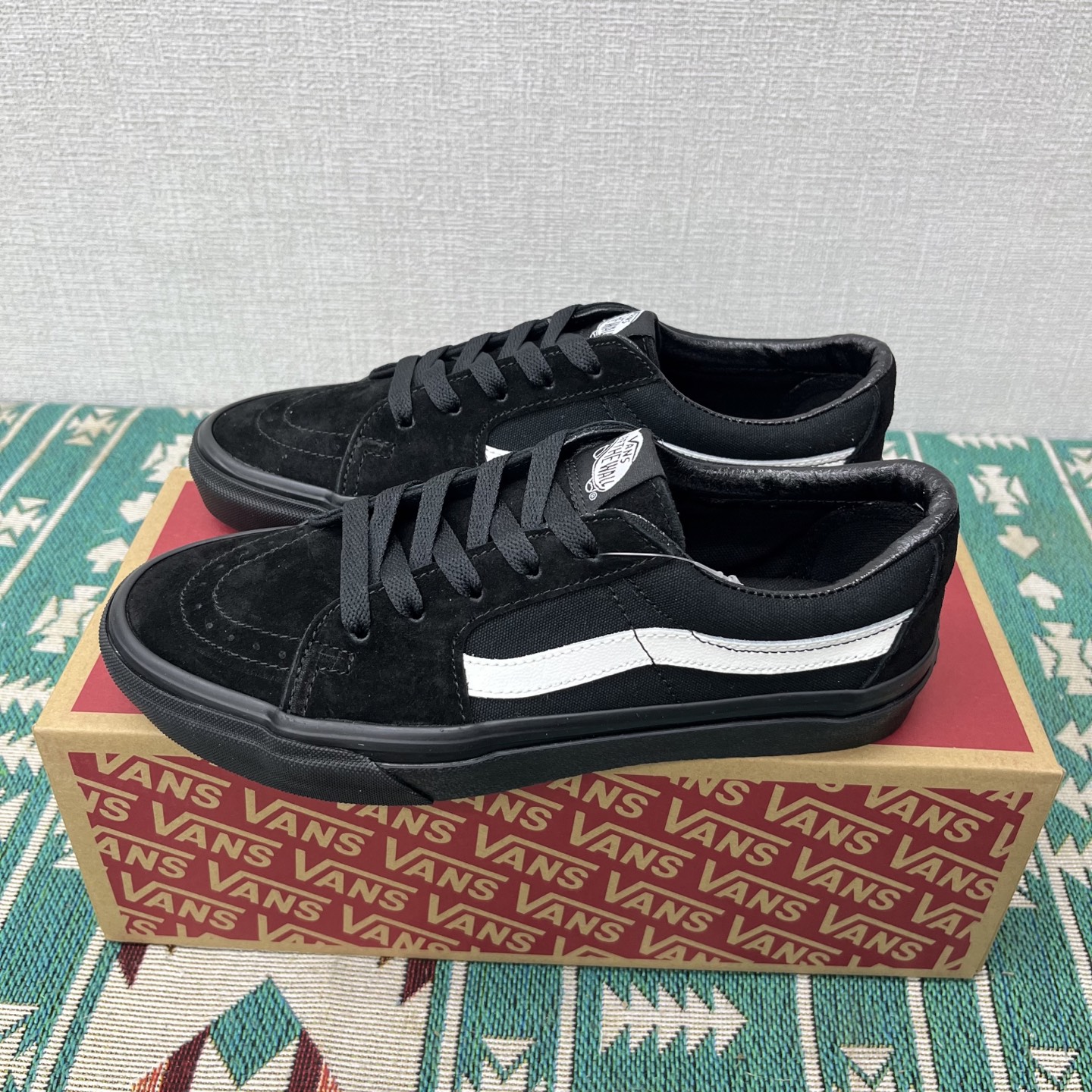 VANS 范斯 SK8-LOW 经典款 低帮 休闲板鞋帆布鞋 工艺：硫化1:1（重量1:1、真标、原钢印