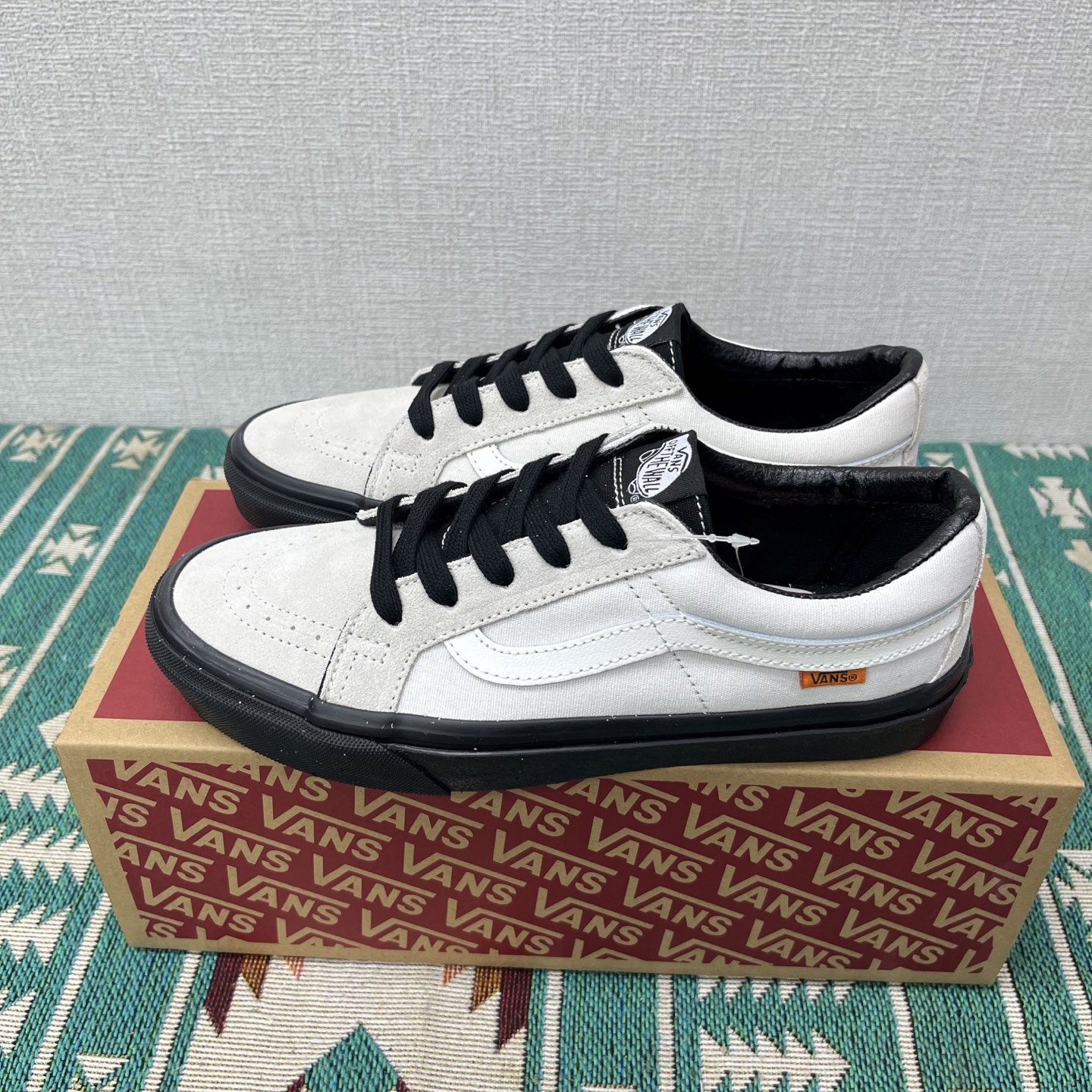 VANS 范斯 SK8-LOW 经典款 低帮 休闲板鞋帆布鞋 工艺：硫化1:1（重量1:1、真标、原钢印